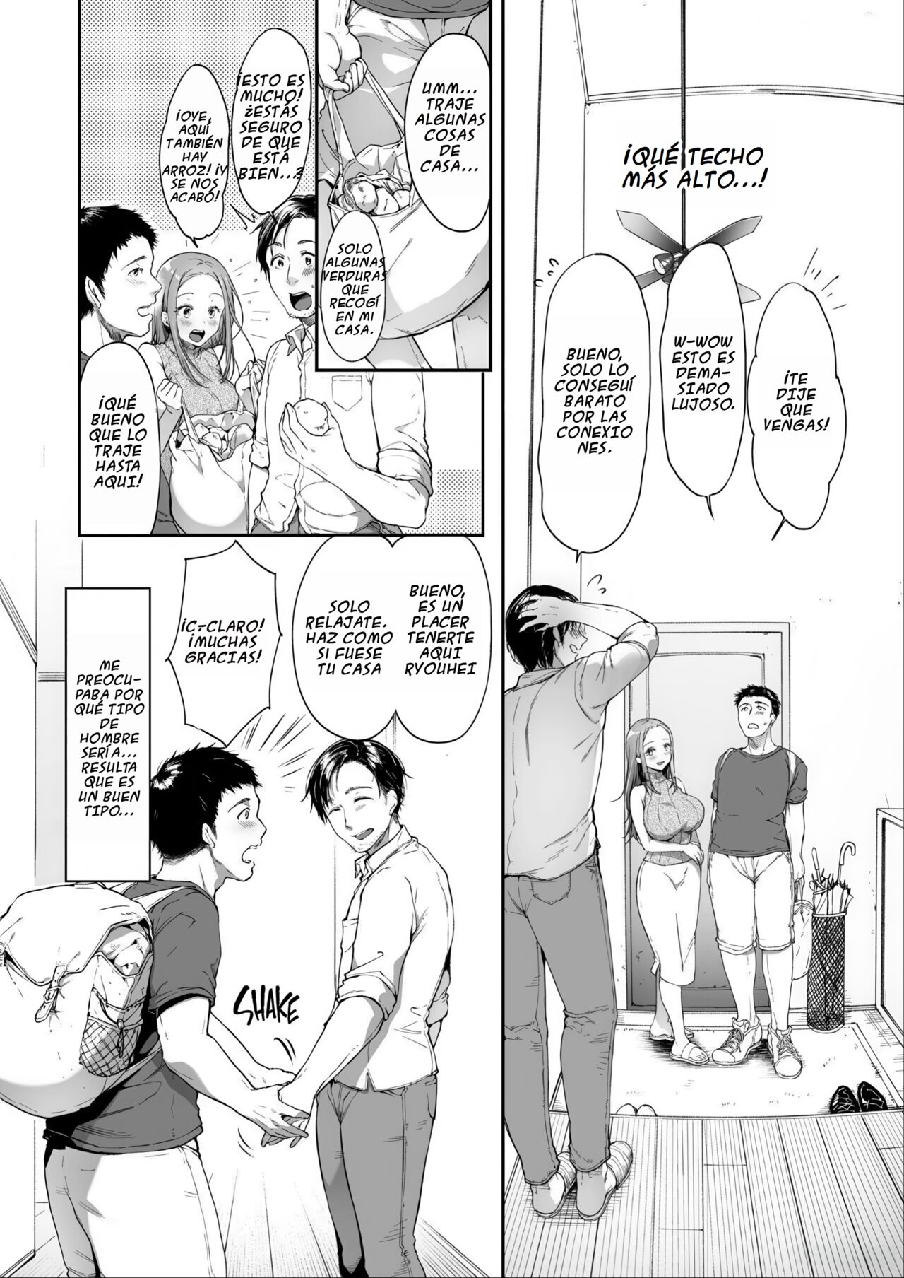 Moving in With My Friend and Her Lover | Mudandome con mi amiga y su amante image number 4