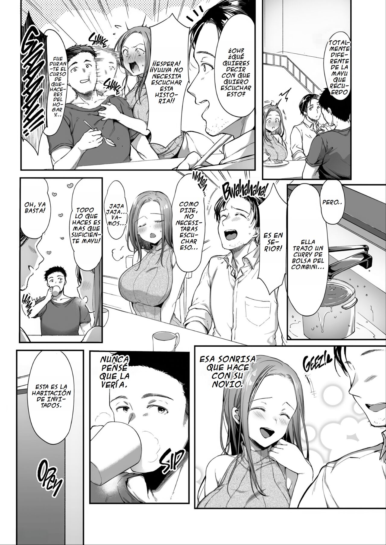 Moving in With My Friend and Her Lover | Mudandome con mi amiga y su amante image number 6