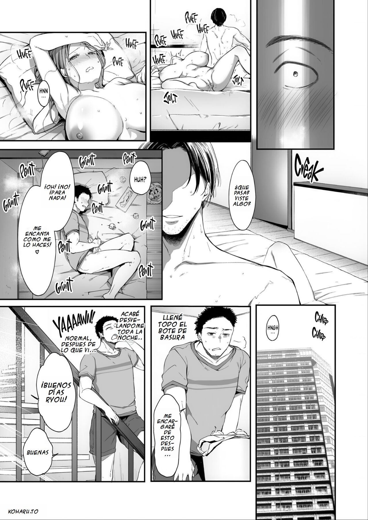 Moving in With My Friend and Her Lover | Mudandome con mi amiga y su amante image number 13