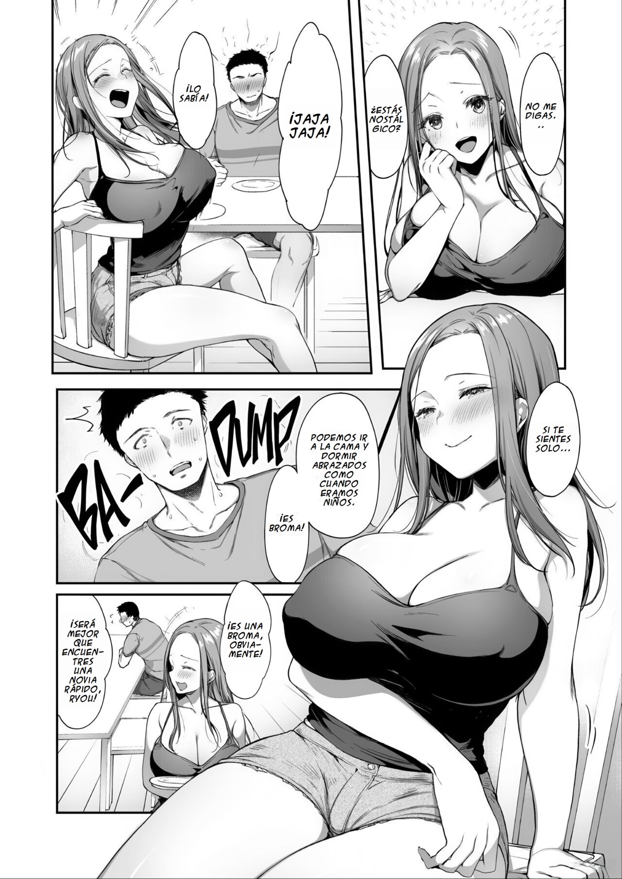 Moving in With My Friend and Her Lover | Mudandome con mi amiga y su amante image number 16