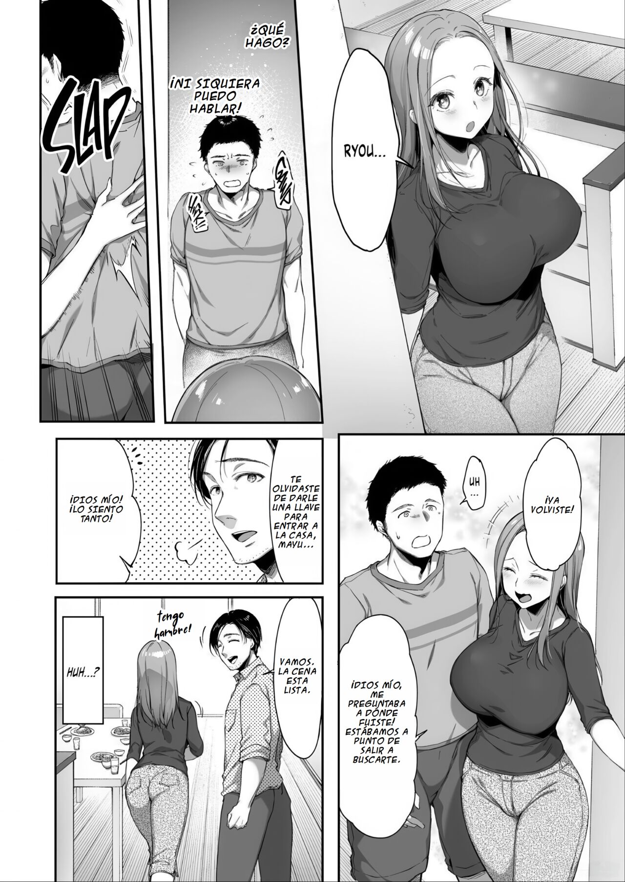 Moving in With My Friend and Her Lover | Mudandome con mi amiga y su amante image number 26