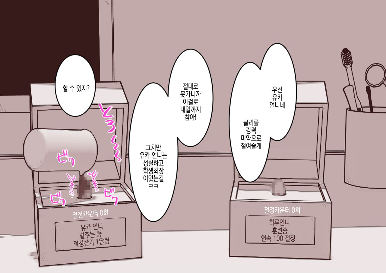 [Hachihachihachi] Cli Box ni Batta Onee-chan-tachi no Cli o Ijiri Taosu | 클리박스가 된 언니들의 클리를 마구 희롱한다 [Korean] image number 6