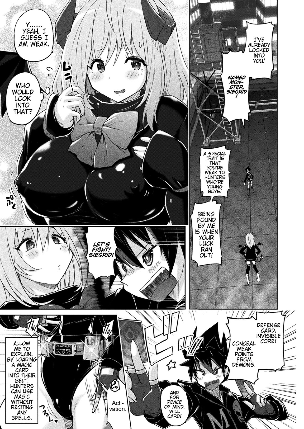 [Murasaki Nyaa] Succubus-chan Wo Tsukamaetai | I Want to Catch a Succubus (COMIC Unreal 2024-04 Vol. 108) [English] [Pangean] [Digital] image number 3