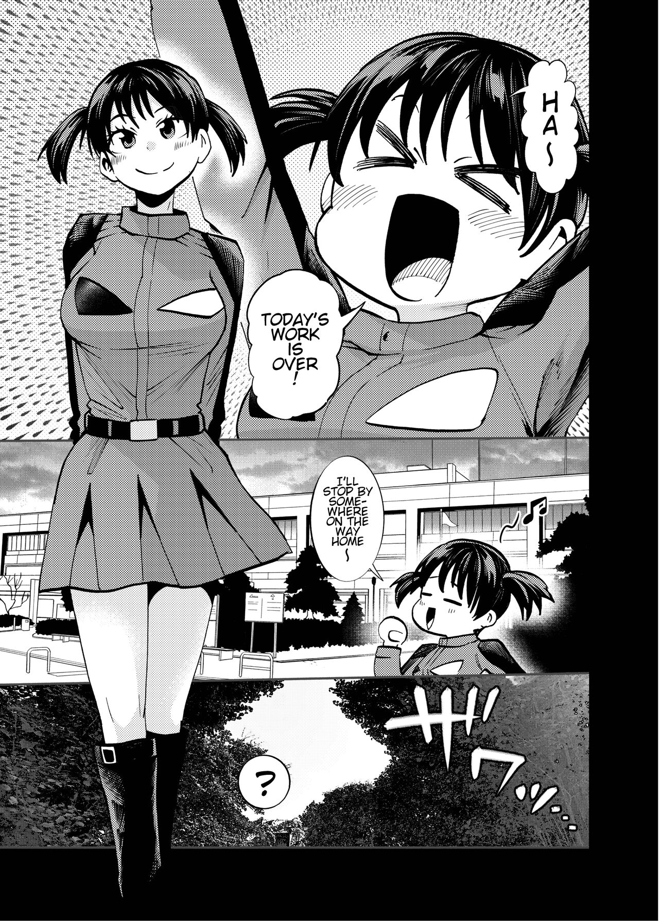 [23-ji Shuugyou (Yoshiguti Song)] Obake wa Pink Suki | Obake Likes Pink (Chouriki Sentai Ohranger) [English] [Digital] image number 5