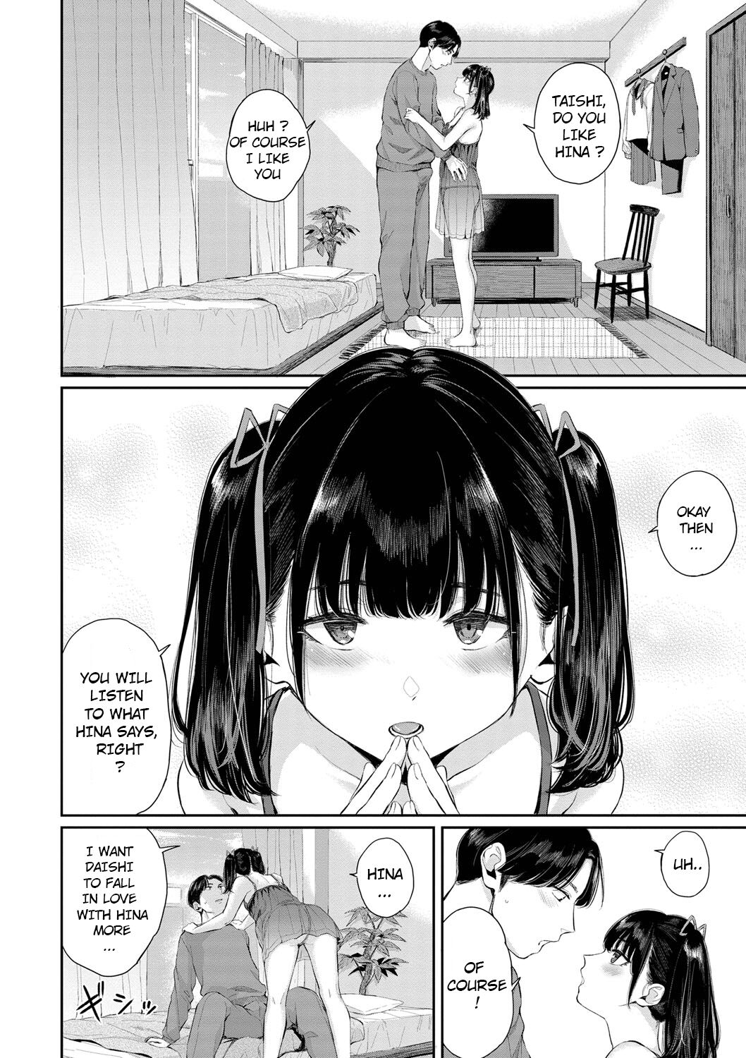 [Yamada Yuuya] Jirai Kanojo ni Kuchizuke o | Kissing Her Lips (Futariai) [English] [Horai] [Digital] image number 4