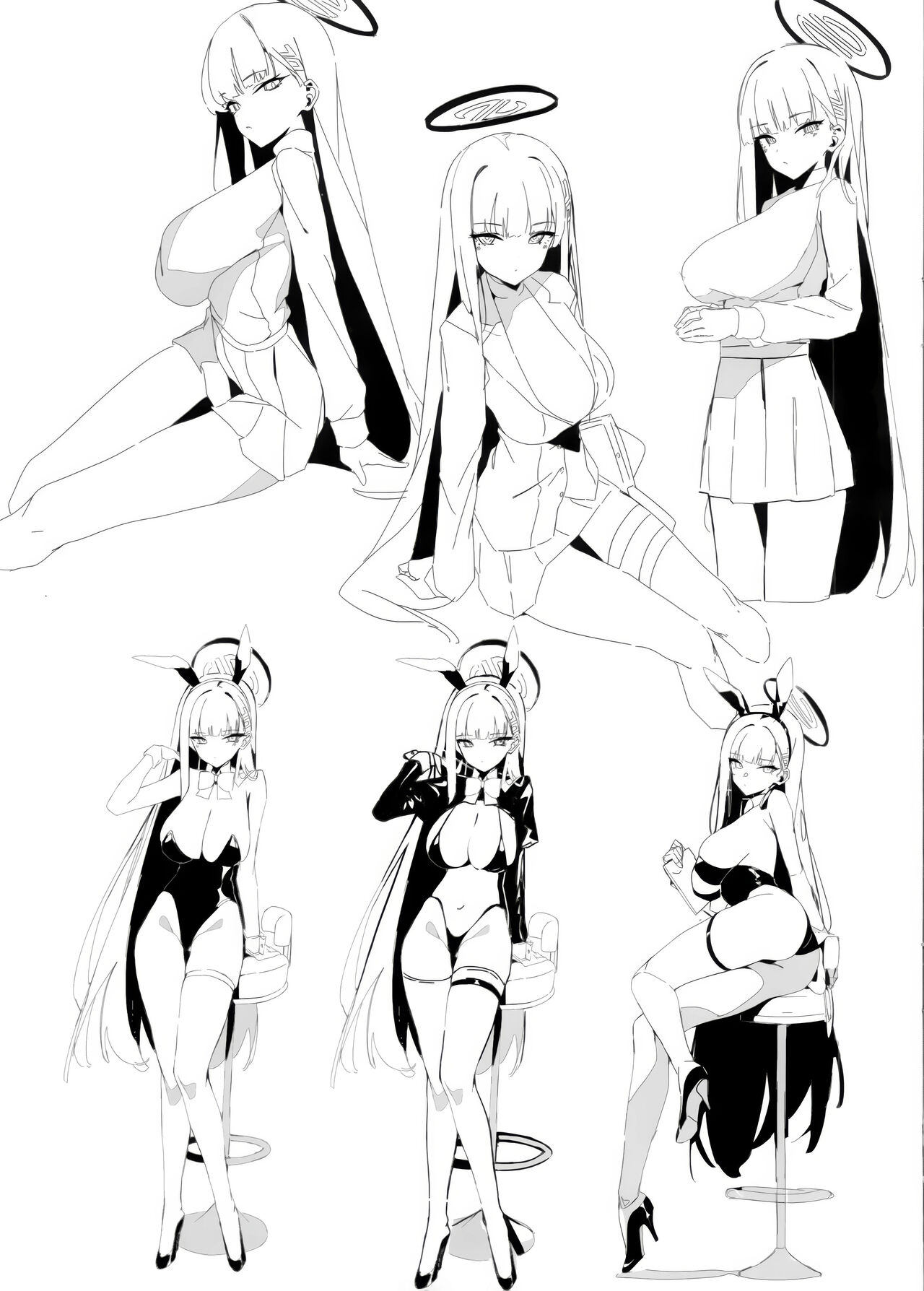 (C104) [Happy Mayonnaise (Asla)] Rio Kaichou no Shazai Sex | 莉音会长的谢罪性交 (Blue Archive) [Chinese] [欶澜汉化组] image number 31