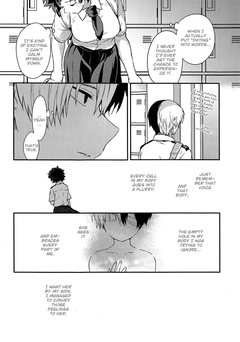 [Kyujitsusyukkin (Chikaya)] Love Me Tender 2 [English] Boku no Hero Academia (Casual Scans) image number 8