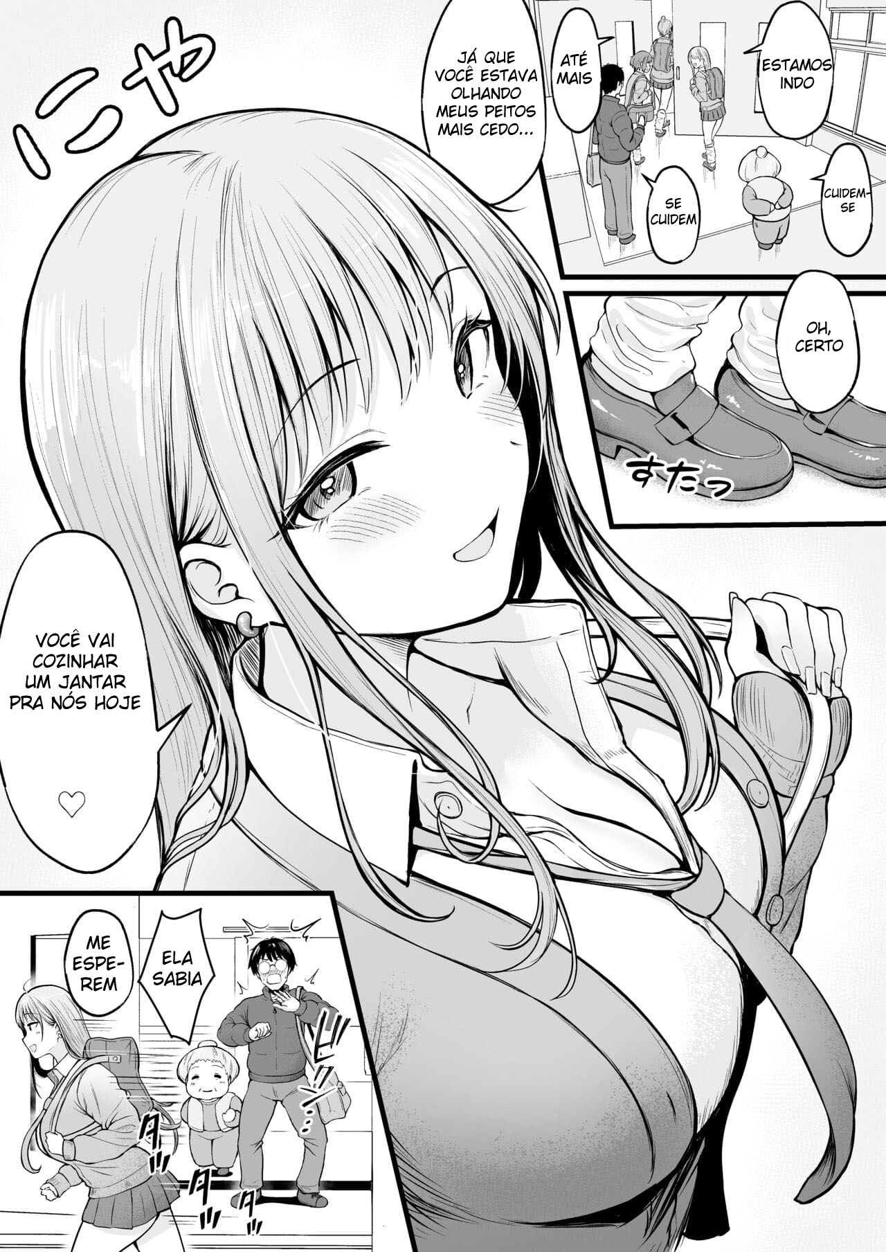 [Nekomimi to Kuro Mask (cielo)] Joshiryou Kanrinin no Boku wa Gal Ryousei ni Furimawasarete masu [Portuguese-BR] [Digital] image number 6