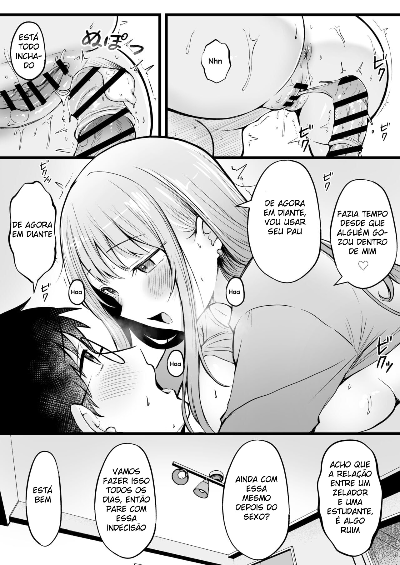 [Nekomimi to Kuro Mask (cielo)] Joshiryou Kanrinin no Boku wa Gal Ryousei ni Furimawasarete masu [Portuguese-BR] [Digital] image number 28