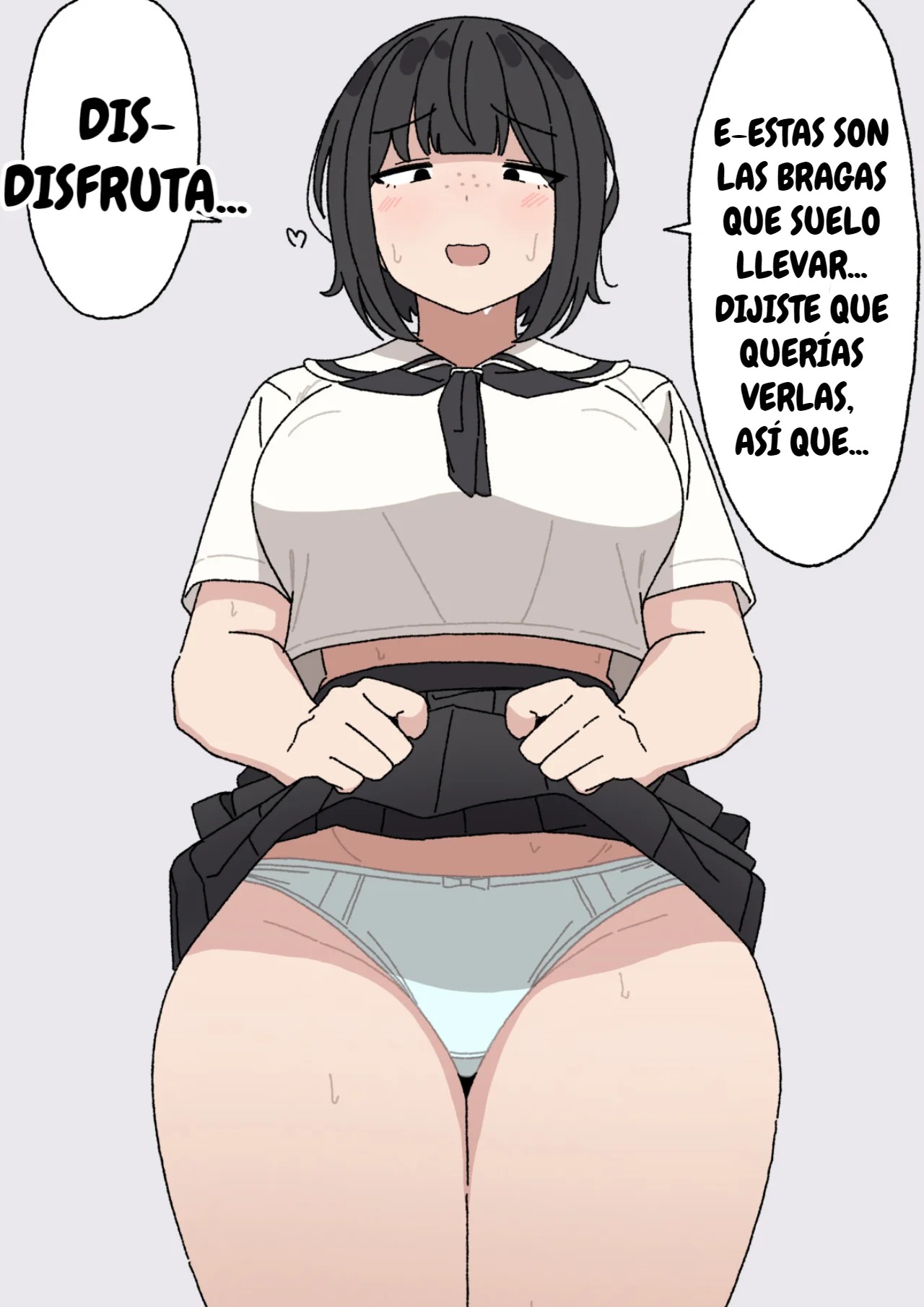 [elel] Funinki Seishori Touban Kuroi-chan Tsukatte Iru no wa Kurasu de Ore Dake [Spanish] [Imperio Scan] 图片编号 32