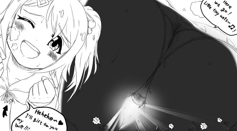 [Preesoul] Mirai Series (Feet, Pussy, Sit on, Vore, Giant kiss and trap version. +Bonus Page) imagen número 3