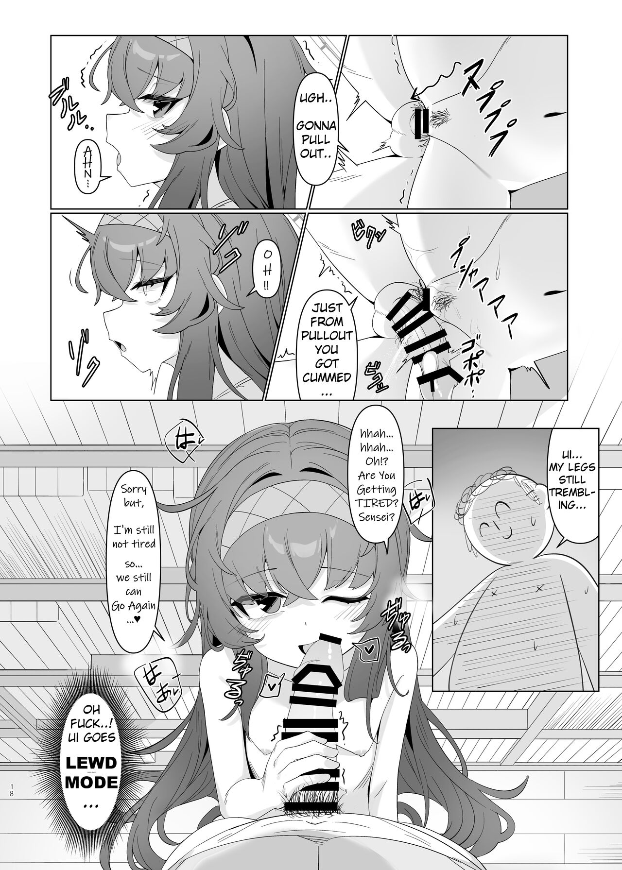 [Layer Koubou (DI LE TO)] Shippitsu Chuudoku (Blue Archive) [Digital] 图片编号 18