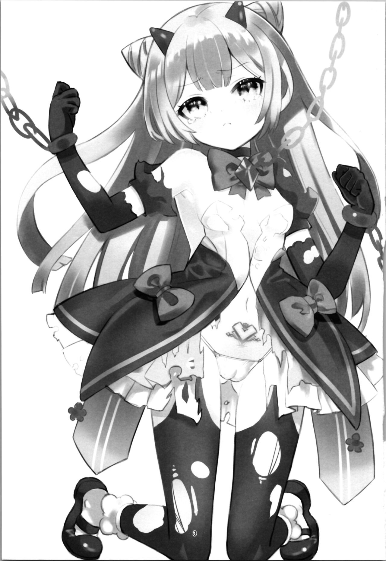 (C104) [Kurumi shop (junkin chikishou)] The evil executive committed suicide by turning his secret weapon into a TS 图片编号 3