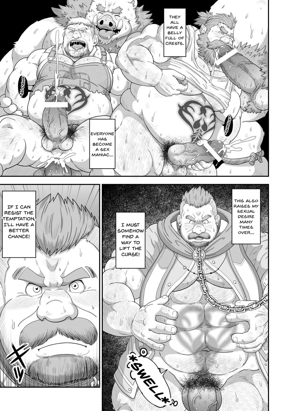 [Chobikuma (Bear Tail)] Transforming into Pig’s Nest [Eng] image number 6