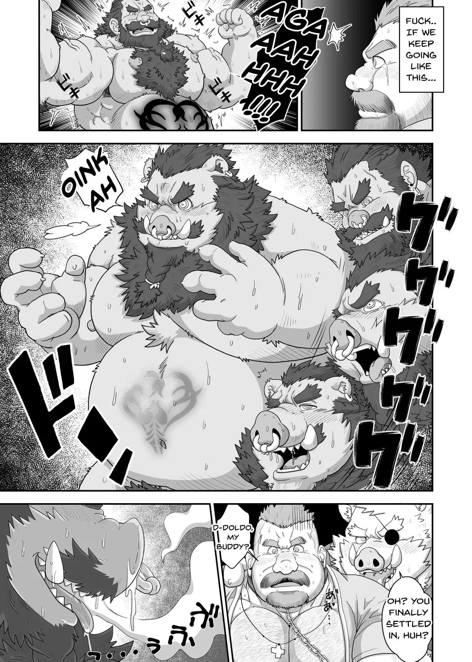 [Chobikuma (Bear Tail)] Transforming into Pig’s Nest [Eng] image number 20