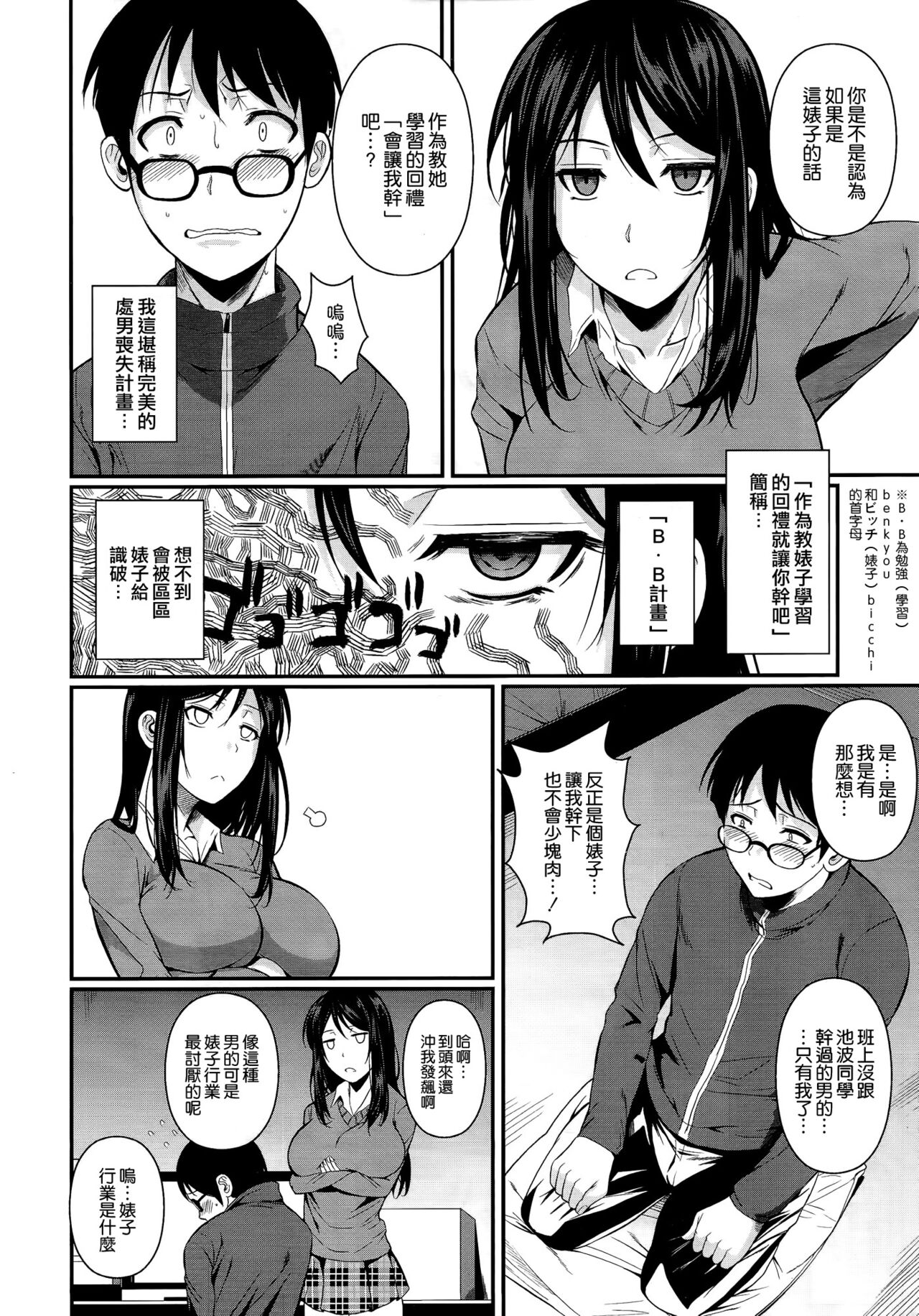 [Fuetakishi] Suikou seyo. B.B Keikaku! (COMIC X-EROS＃17) [Chinese] [空気系☆漢化] 이미지 번호 4