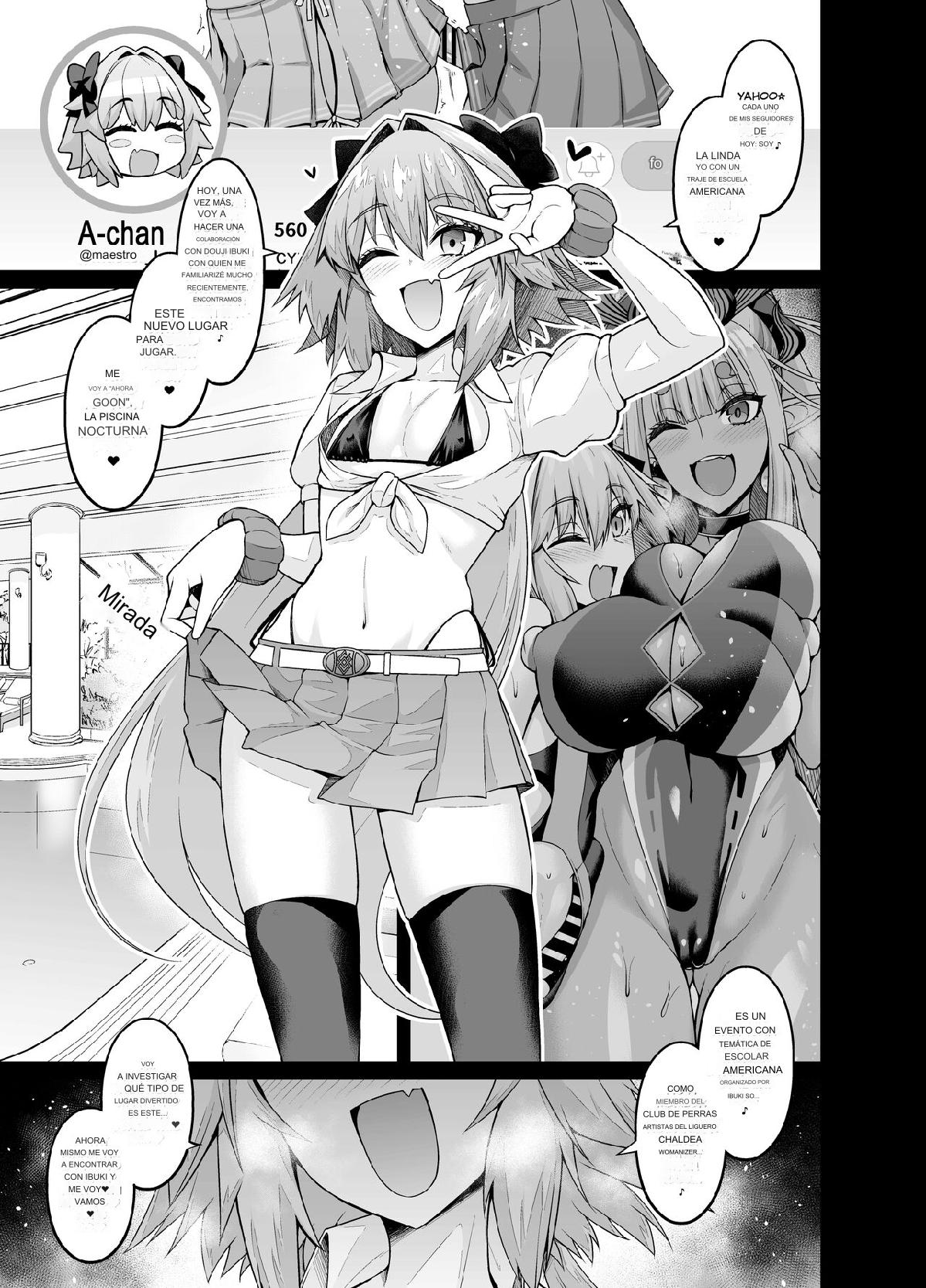 [Digianko (Ankoman)] Chaldea Yariman AmeSch Bitch-bu | Las perras de Chaldea (Fate/Grand Order) [Sánish] [Google Trans] [Digital] image number 3