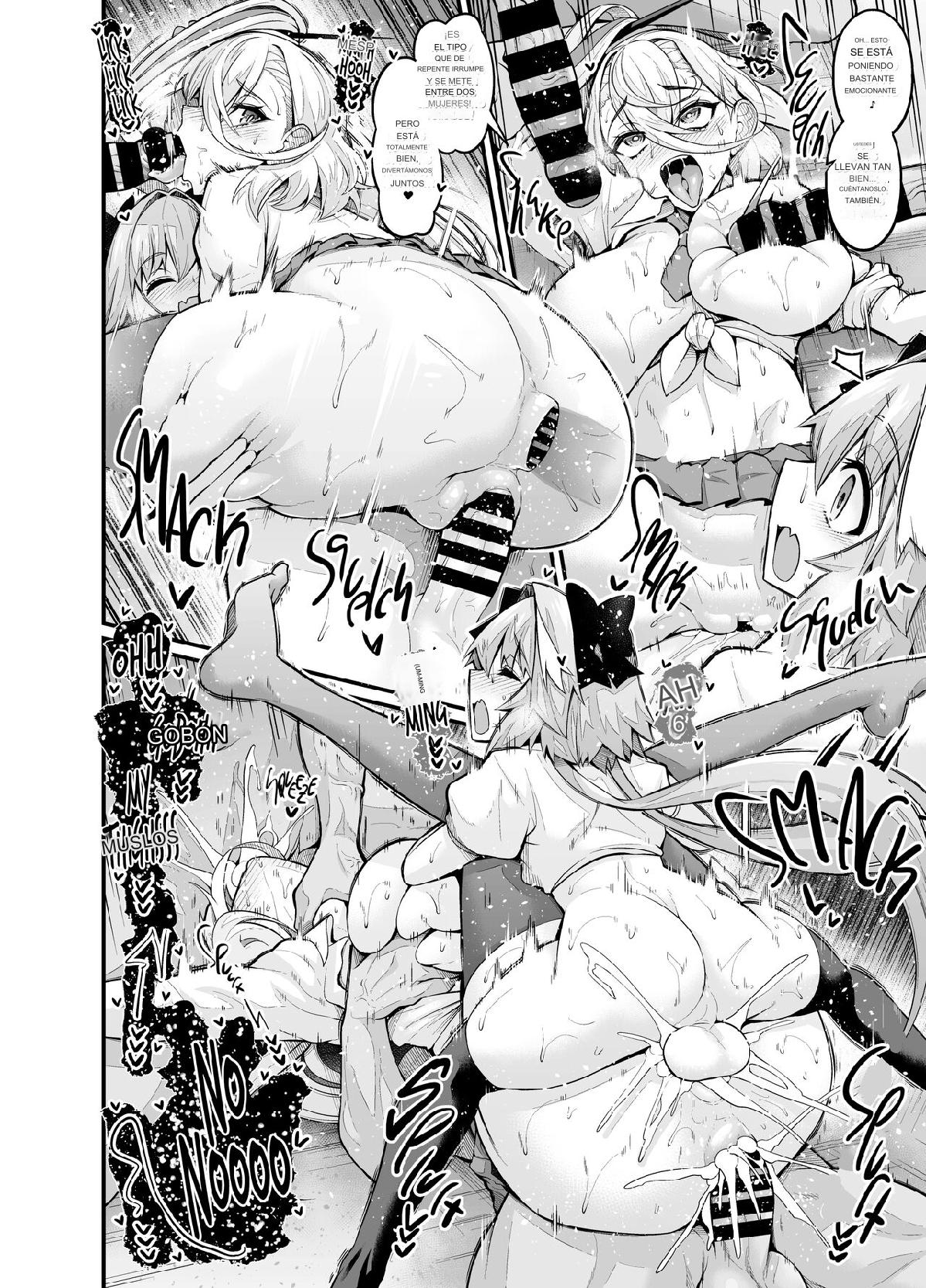 [Digianko (Ankoman)] Chaldea Yariman AmeSch Bitch-bu | Las perras de Chaldea (Fate/Grand Order) [Sánish] [Google Trans] [Digital] image number 10