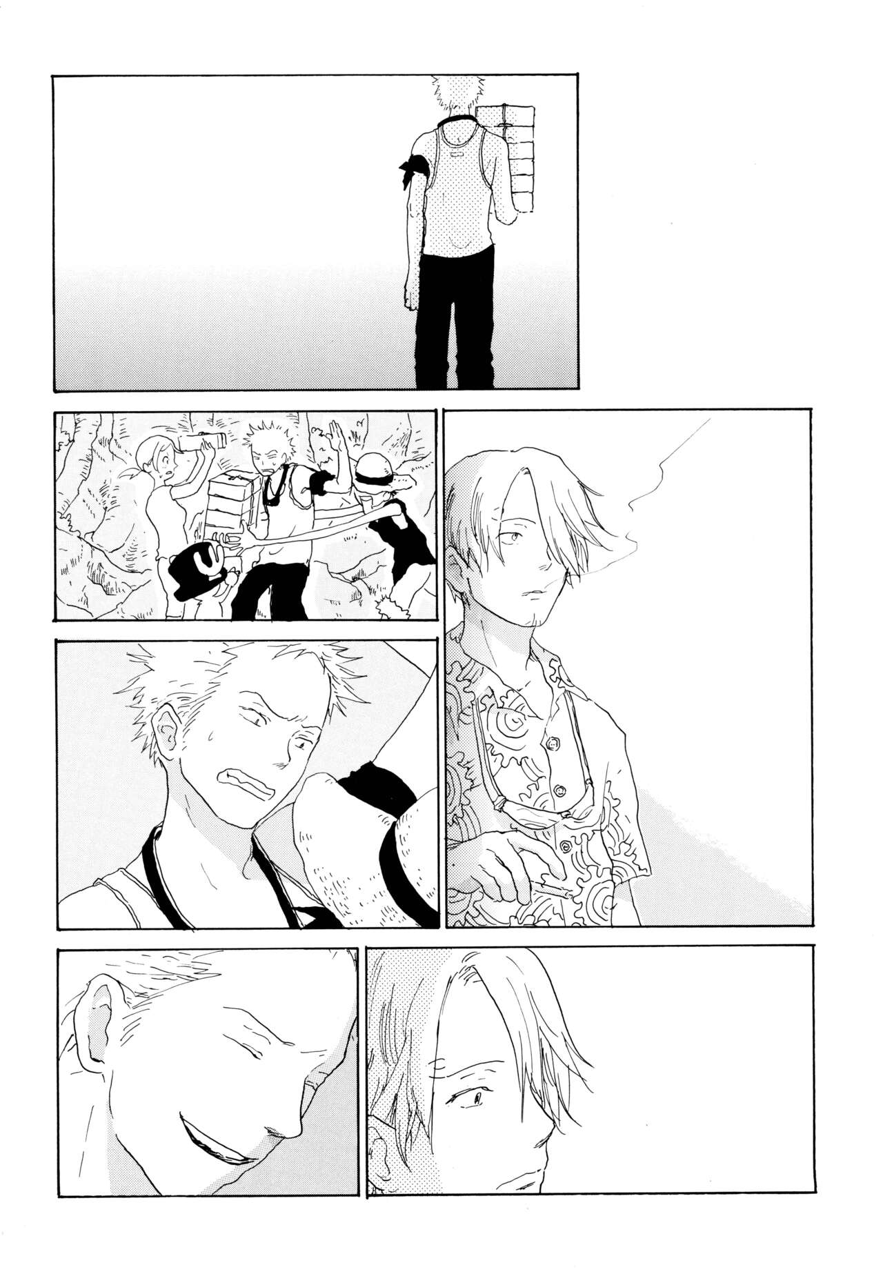 (C68) [TOTSUGEKIMOUNTAIN (Nobara Aiko)] Ookami Shoujo to Obentou (One Piece) image number 22