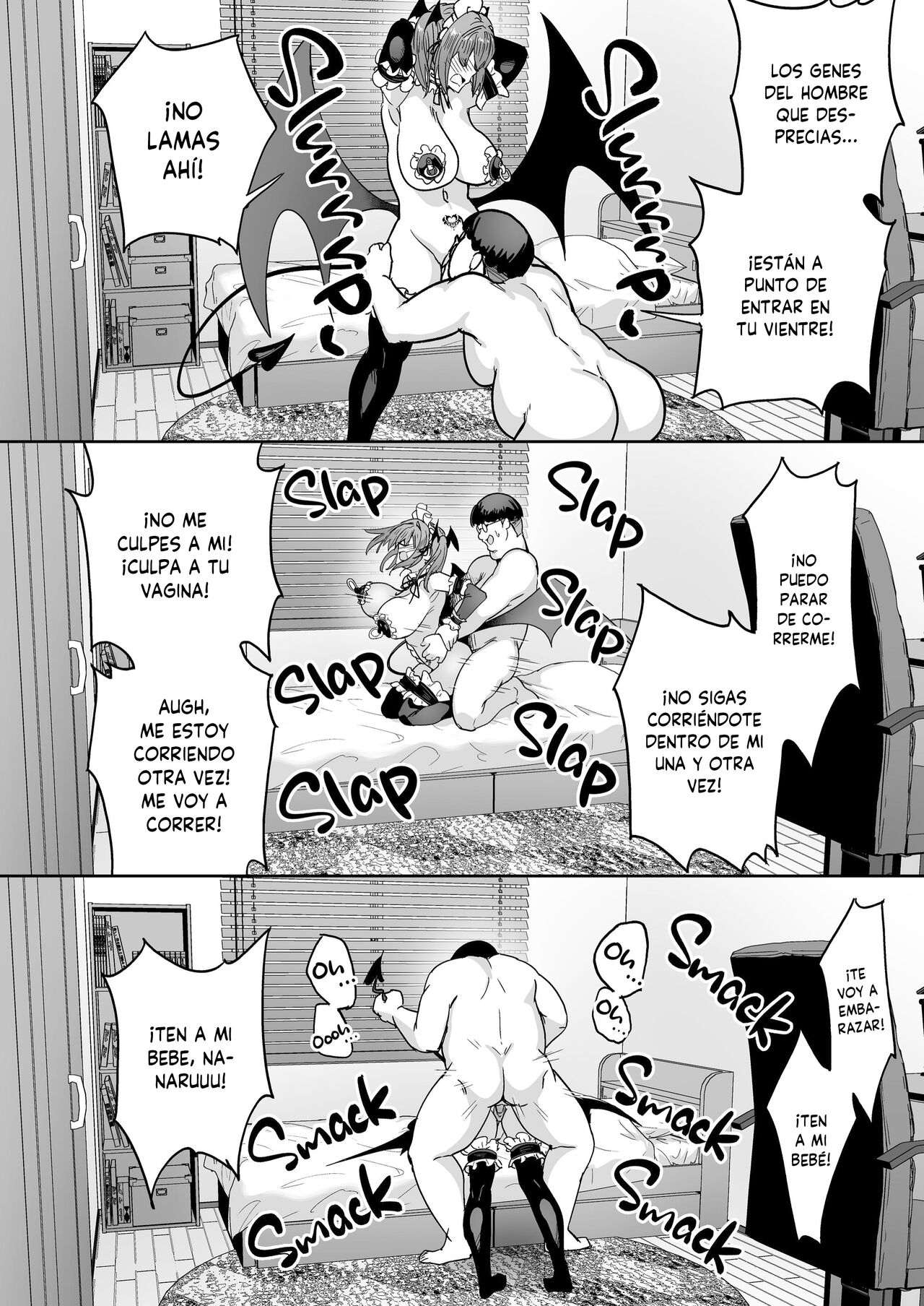 [Takurowo] Namaiki Gal O Succubus Ni Shite Oshioki Shitatta Ken 2 [Spanish] [MandaloAsiNoma] [Digital] image number 33