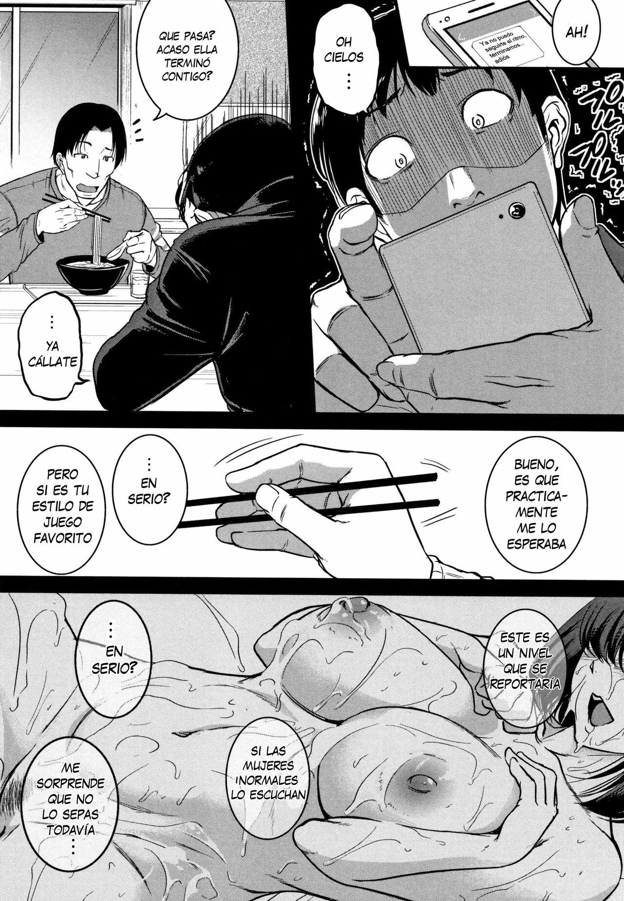 [Tonnosuke]  Chimi Nouryou | Sabor espeso de la lascivia (Keiren Love Piston -Onee-san wa Hentai Omocha-) [Spanish] [Harenchi no Fansub] [Decensored] [Digital] image number 2