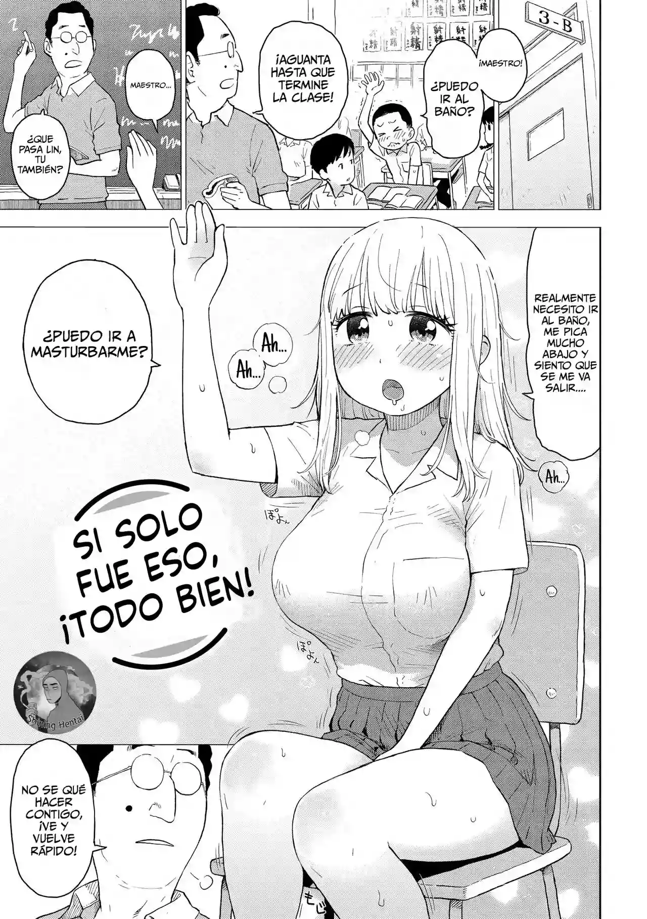 [Karma Tatsurou] Onanie wa OK | Si solo fue eso, ¡Todo bien! (COMIC Kairakuten 2022-12) [Spanish] [Decensored] [Digital]