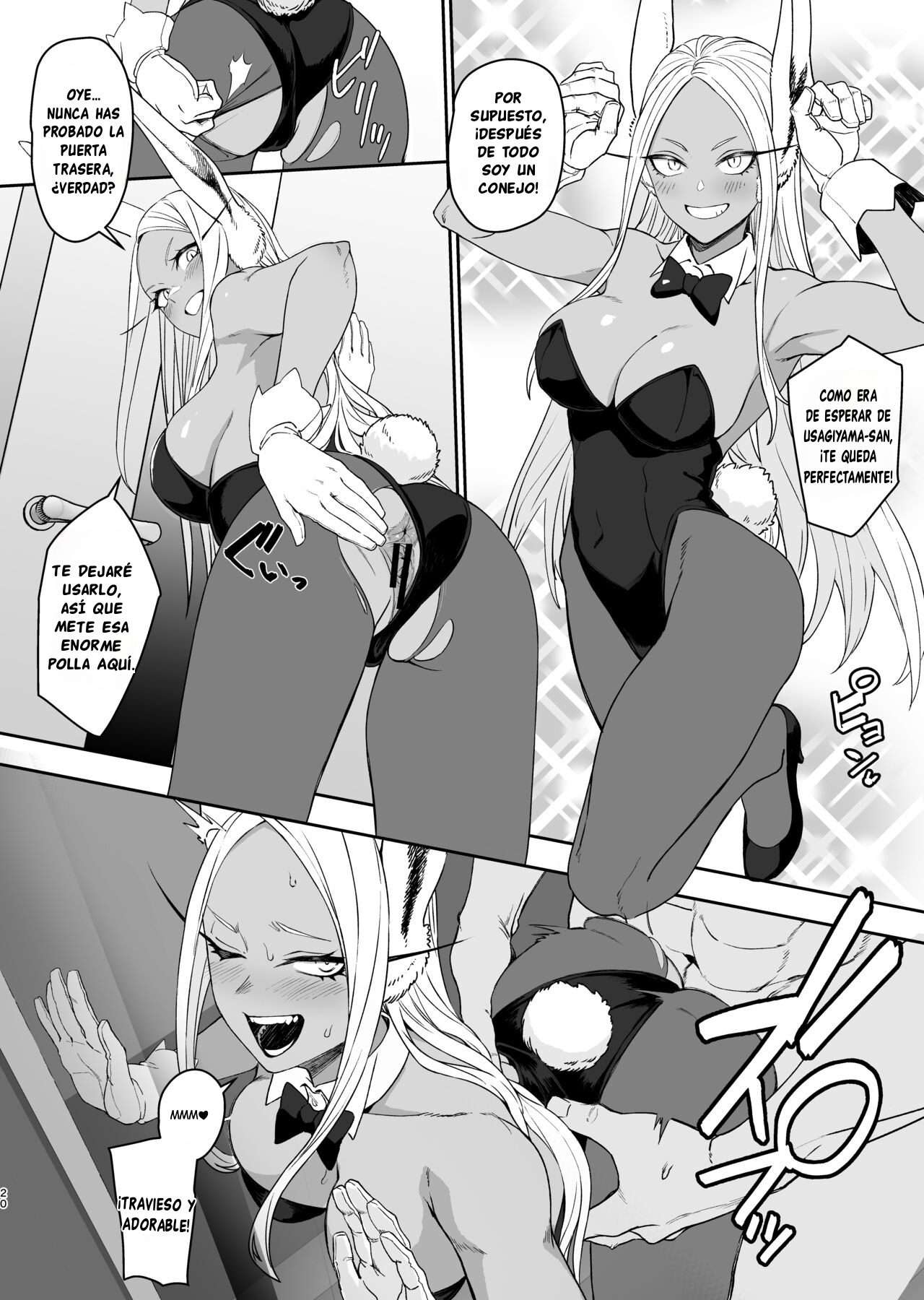 [LOFLAT (Prime)] JK Mirko no Maruhi Training (Boku no Hero Academia) | El Entrenamiento Secreto de la Colegiala Mirko [Spanish] [Gkts] [Digital] Bildnummer 17