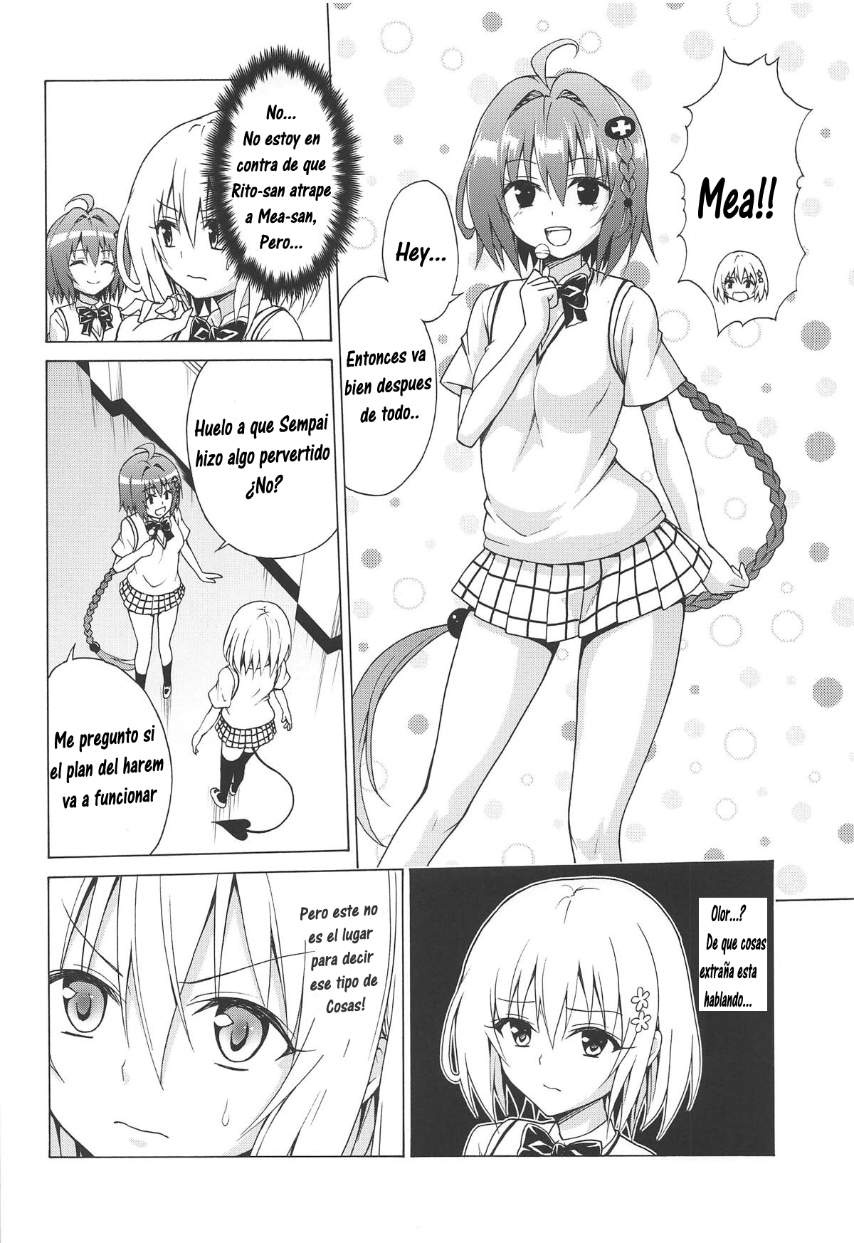 (C96) [TORA MACHINE (Kasukabe Taro)] Mezase! Rakuen Keikaku Vol. 6 (To LOVE-Ru) [Spanish] 이미지 번호 3