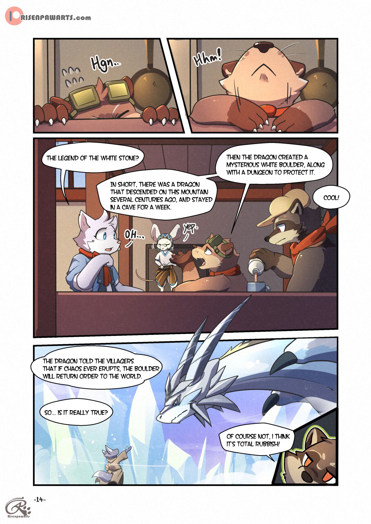 [RisenPaw] White Stone Inn 1 [English] (Ongoing) 画像番号 12