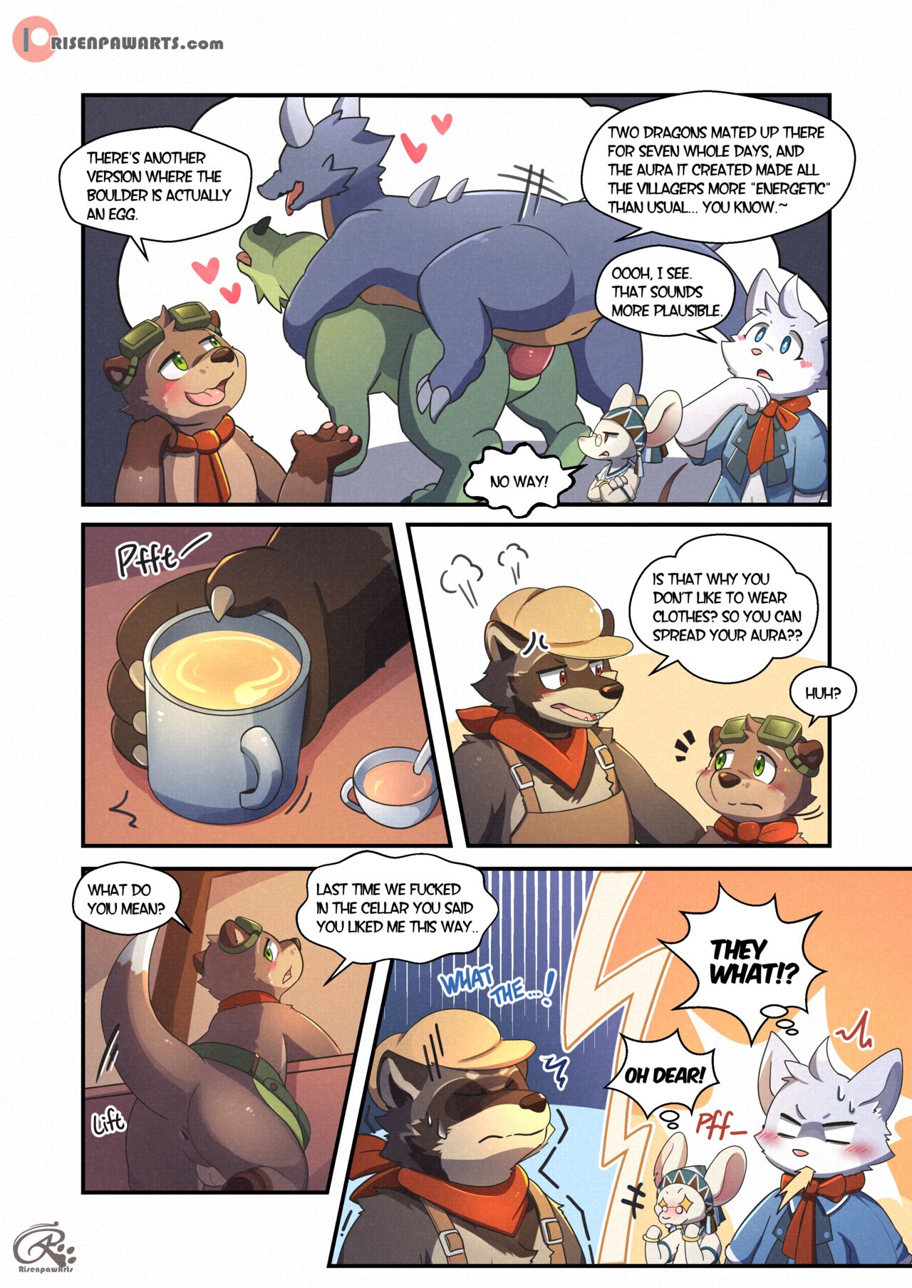 [RisenPaw] White Stone Inn 1 [English] (Ongoing) image number 13