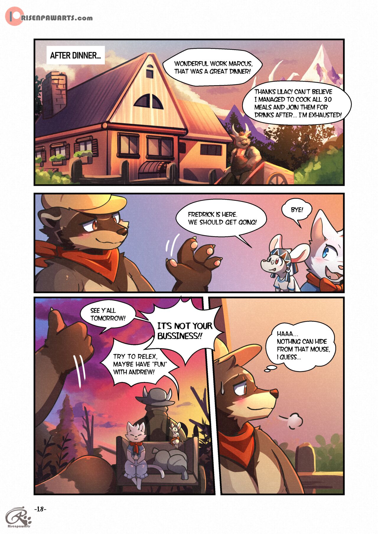 [RisenPaw] White Stone Inn 1 [English] (Ongoing) image number 16