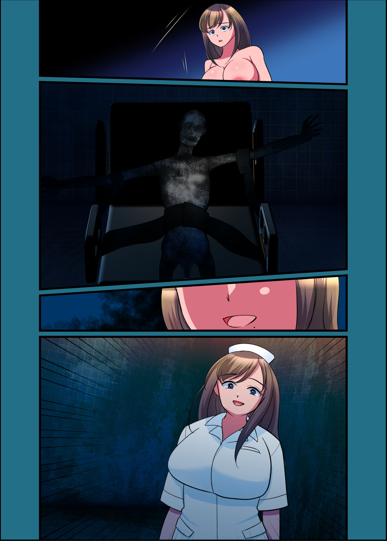 [Iwashikko Club] Kono Natsu, Nyotaika Shite Shimau Haibyouin kara Derarenai [Textless] image number 23