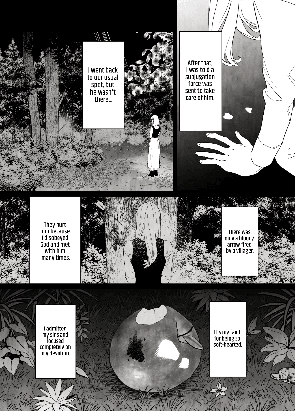 [Green Onion Bun (Jinmen Shijimi)] Tsumi wo Okashita Shuudou Onna wa Orochi no Mamono ni Zange suru | Sinful Nun Pays Penitence To The Serpent [English] [Guarana Translations] изображение № 36