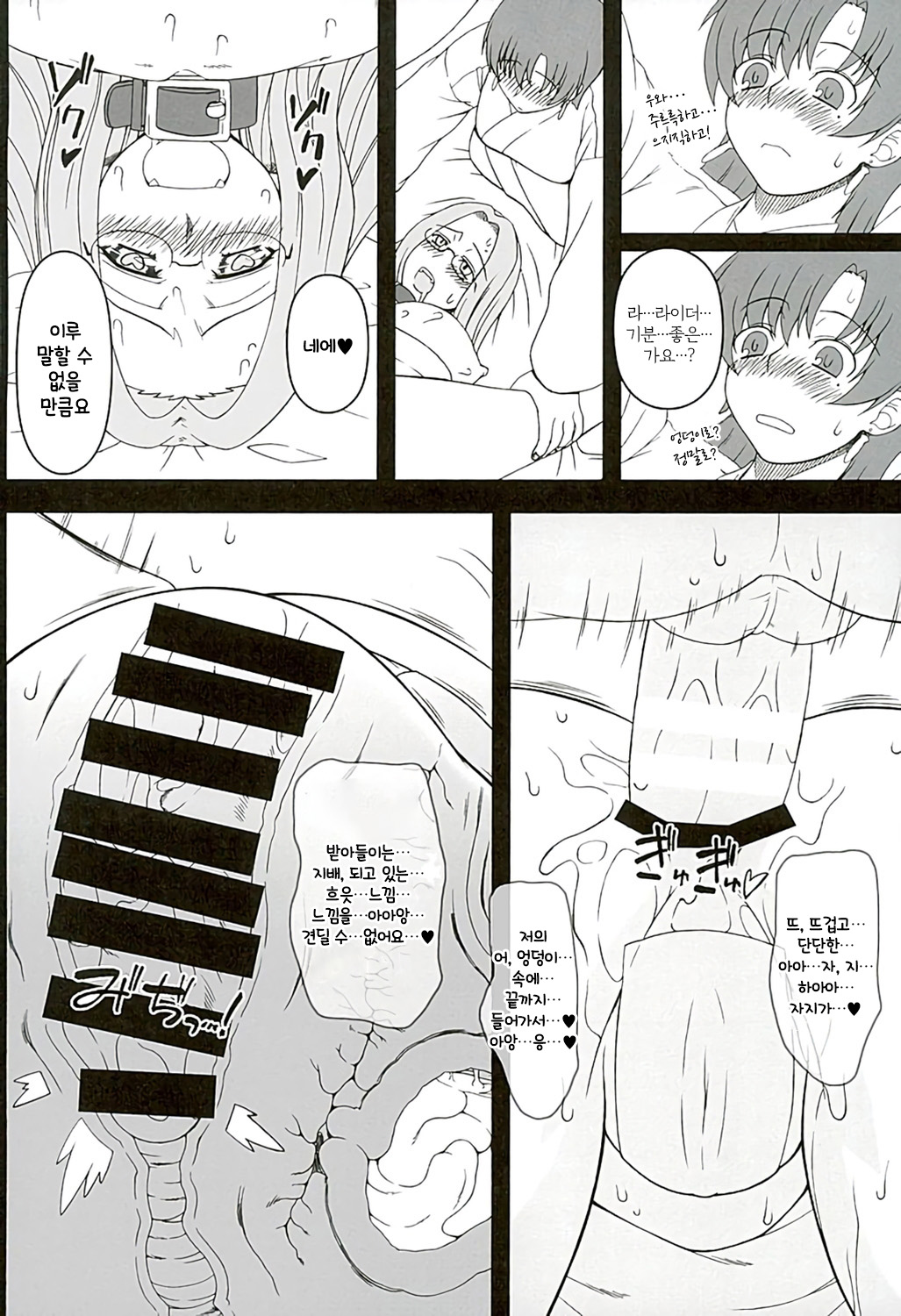 (C89) [Gachinko Shobou (Kobanya Koban)] Rider-san ni Yobai o Onegai Saremashita. Koumon Hen | 라이더 씨에게 요바이를 부탁받았습니다. 후문편 (Fate/stay night) [Korean] [그럴수도있지] image number 11