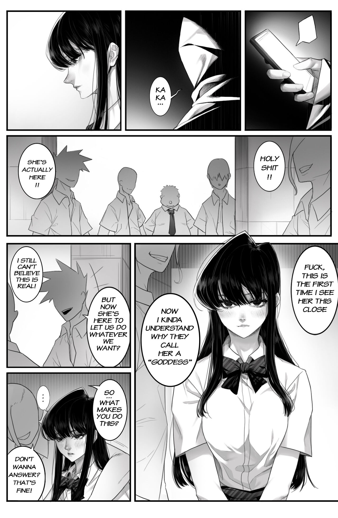 [Sharai] CINDERELLA (Komi-san wa, Komyushou desu) [English] image number 6