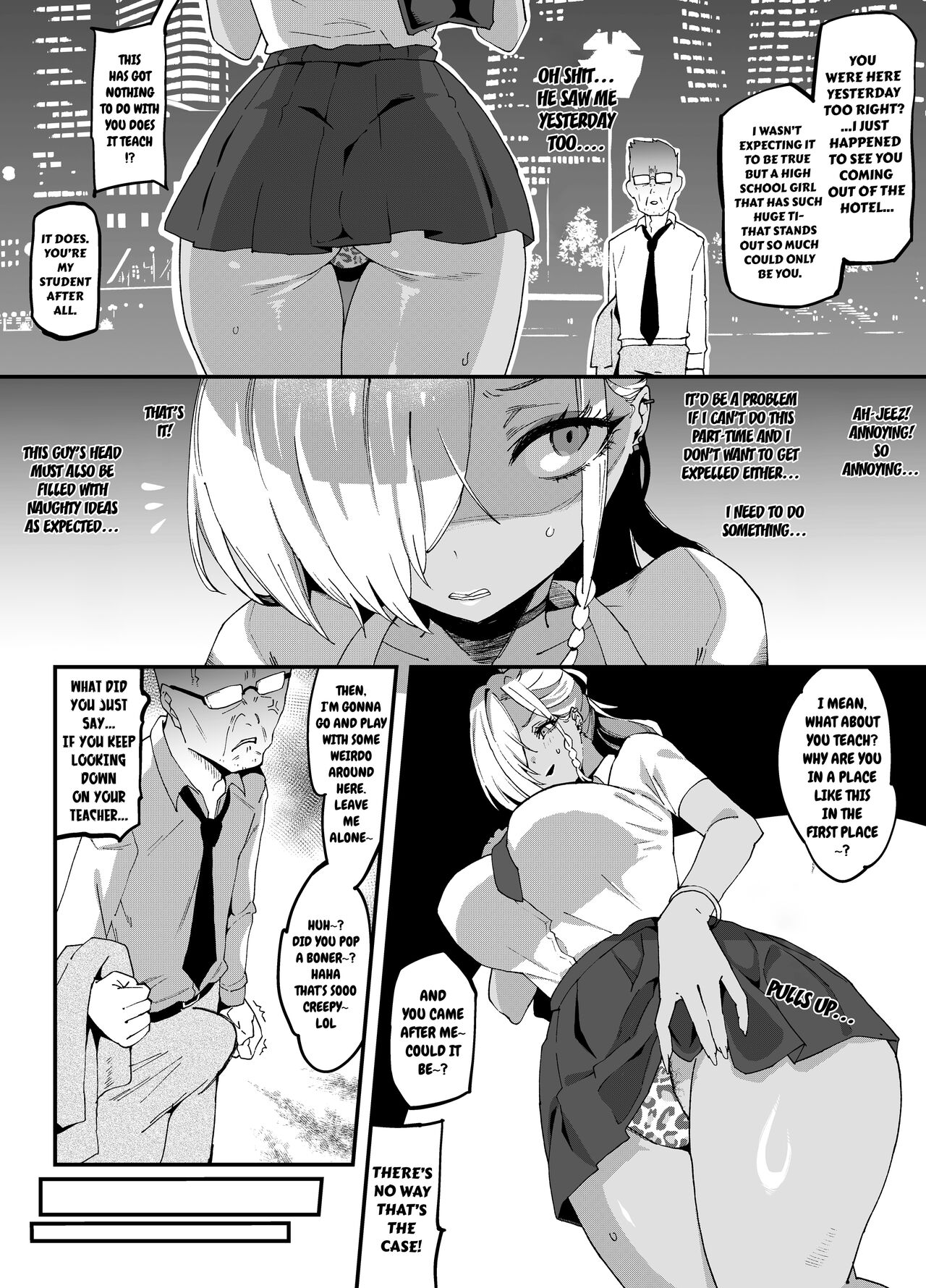 Making the Tall Plump Tough Bitch Gal understand her Place [poccora][CarlJPTL][English] 画像番号 9