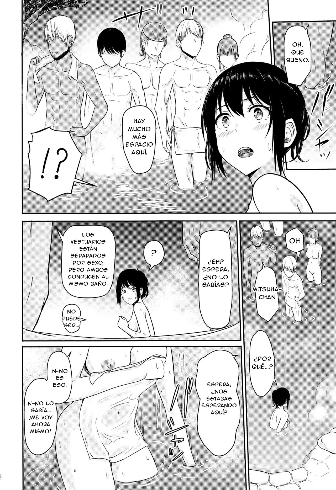 (C95) [Syukurin] Mitsuha ~Netorare 4.5~ (Kimi no Na wa.) [Spanish] [New Scan Doujin] image number 11