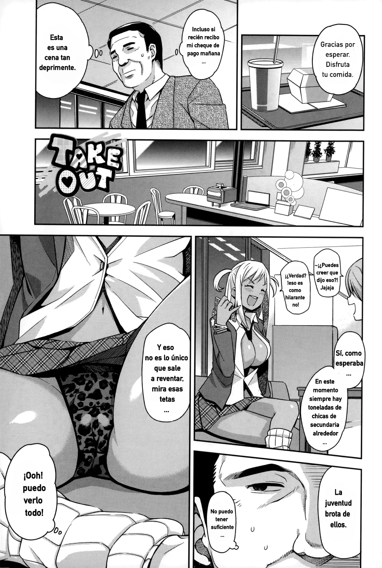 [Tamagoro] TAKE OUT Cap. 1 (Hametomo Collection) [Spanish] [Dousan69] numero di immagine  1