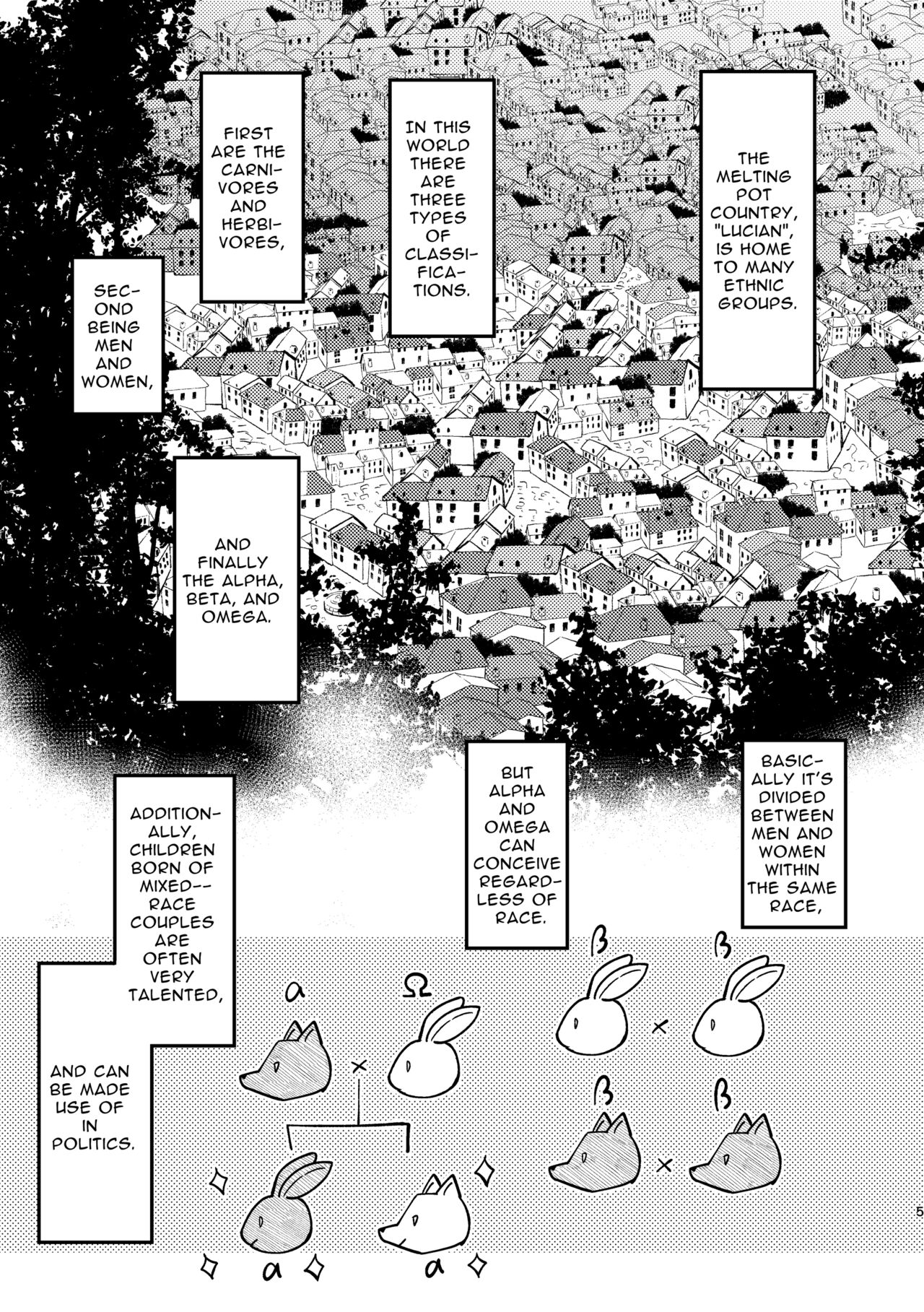 [Uwoichiba (Sabakan)] Usagi Reijou to Ookami Reisoku (Zenpen) | Omega Rabbit and Alpha Wolf (First Part) [English] [Bean Works] [Digital] 4eme image