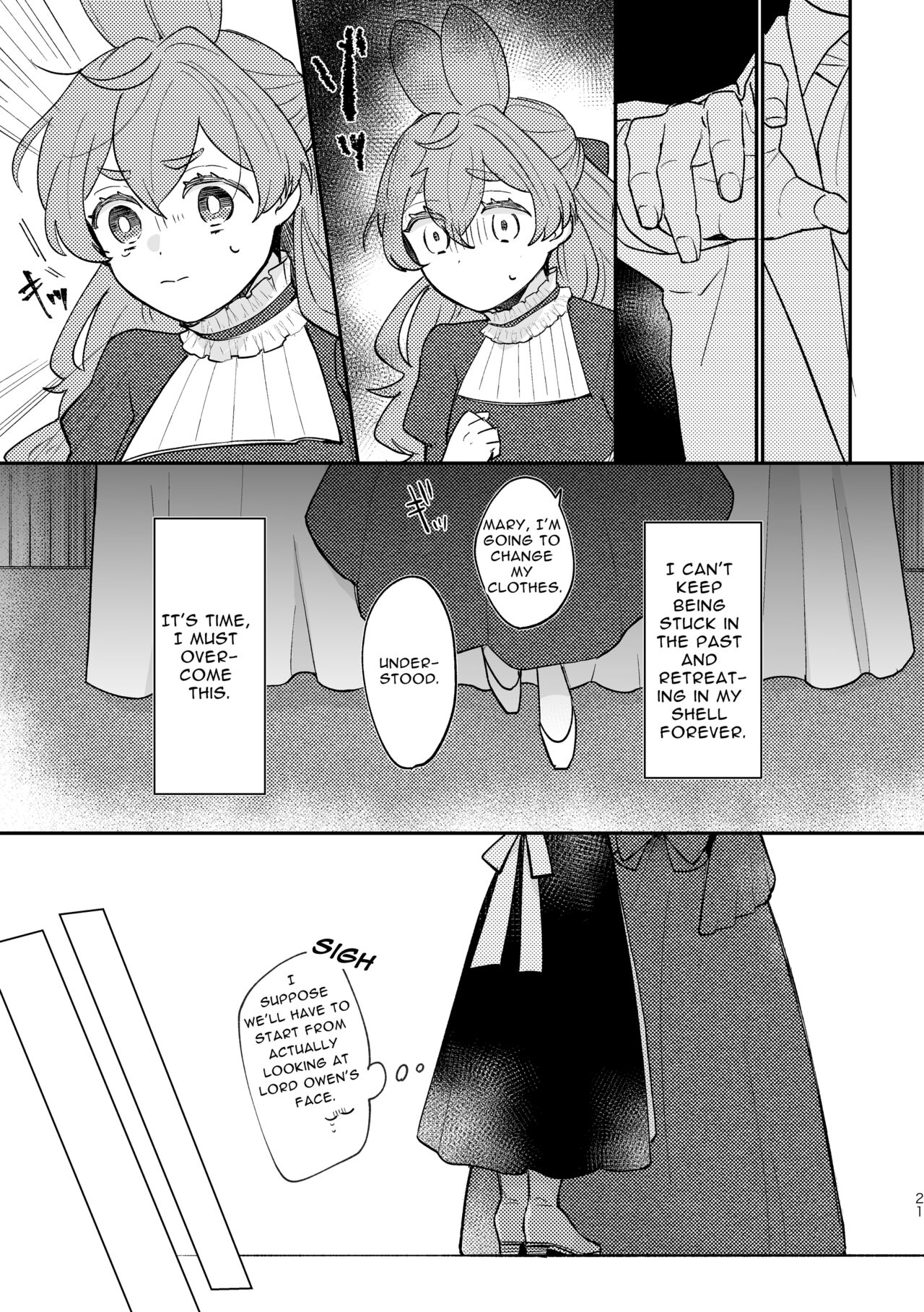 [Uwoichiba (Sabakan)] Usagi Reijou to Ookami Reisoku (Zenpen) | Omega Rabbit and Alpha Wolf (First Part) [English] [Bean Works] [Digital] 20eme image