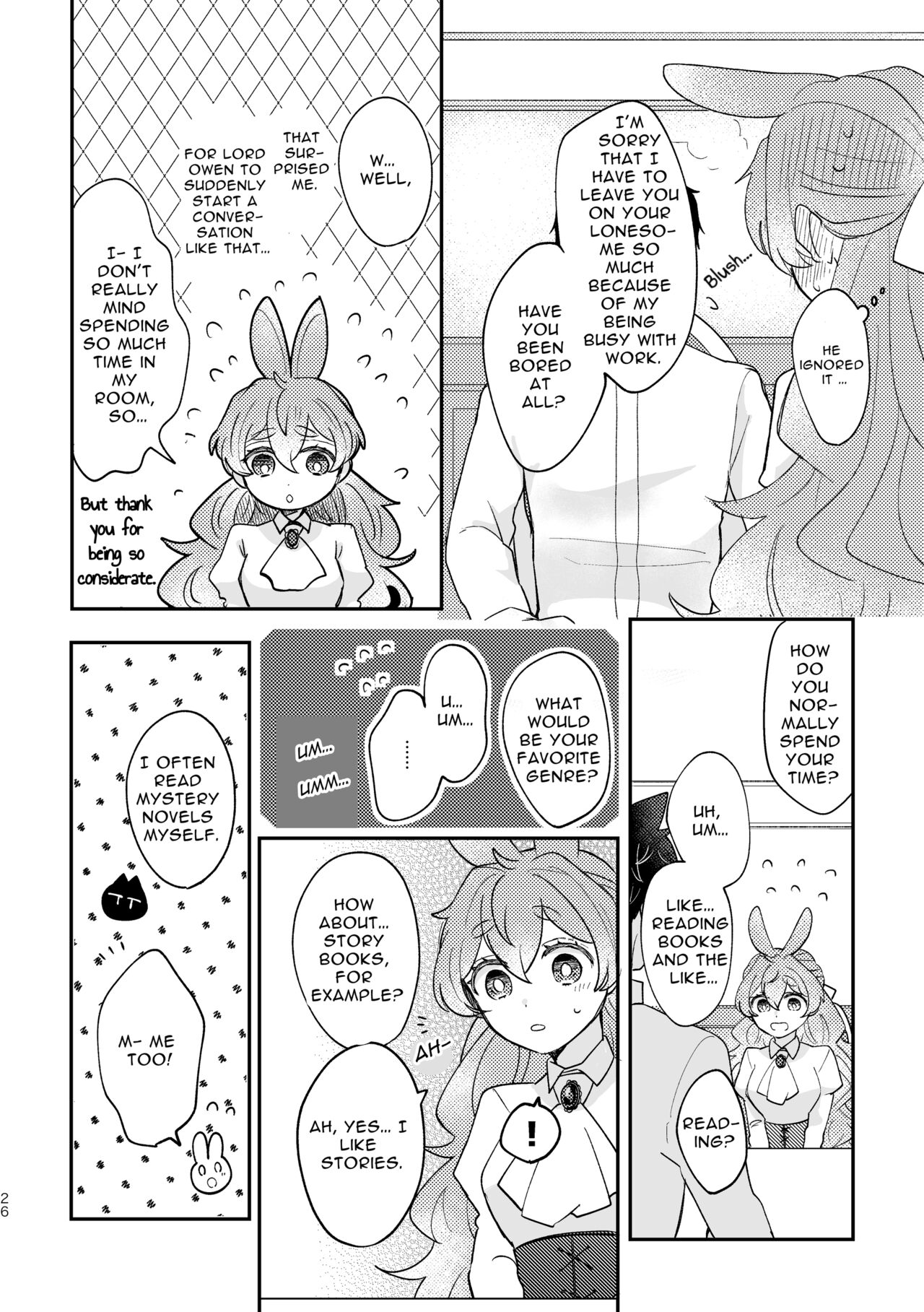 [Uwoichiba (Sabakan)] Usagi Reijou to Ookami Reisoku (Zenpen) | Omega Rabbit and Alpha Wolf (First Part) [English] [Bean Works] [Digital] 画像番号 25