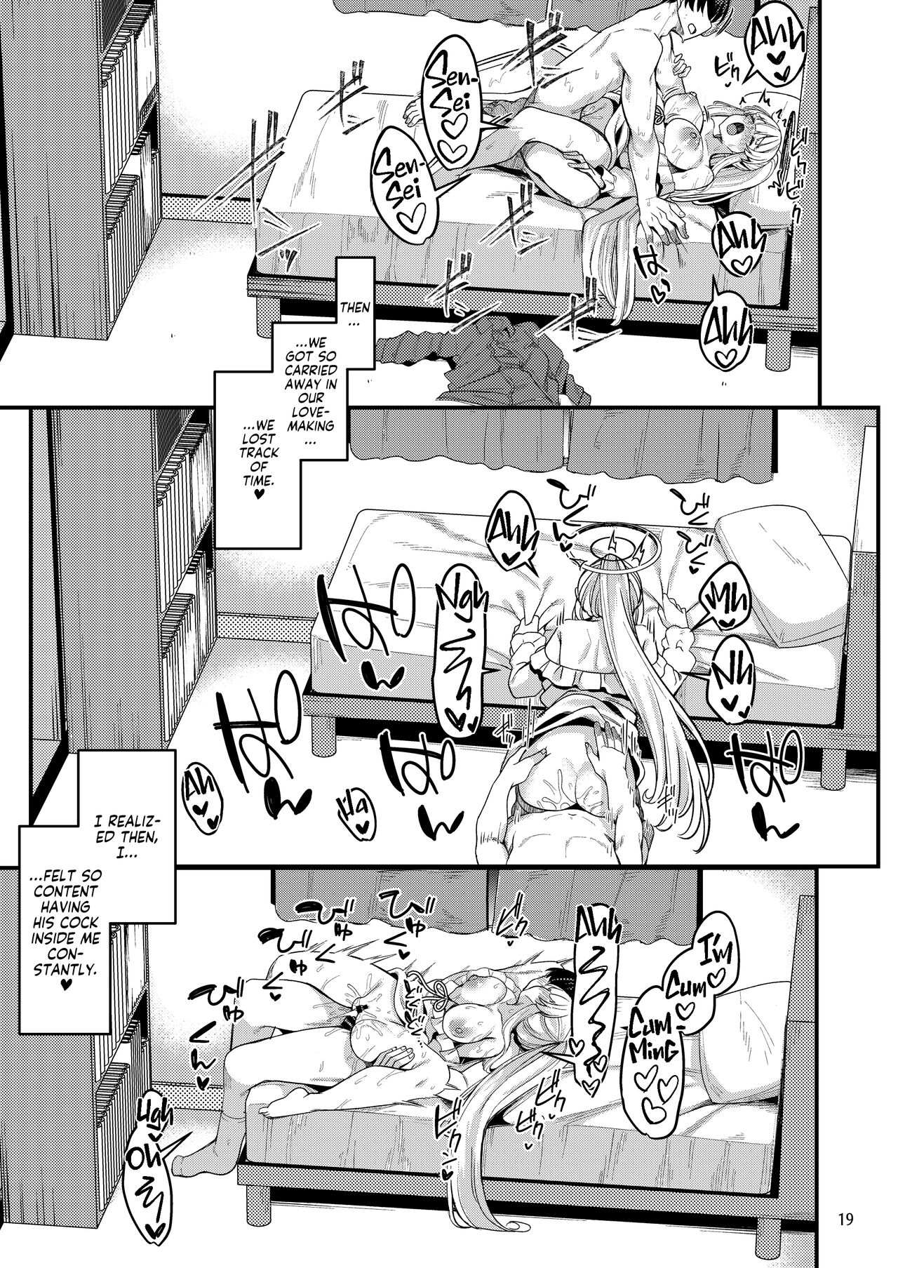 Ryuukakusan Nodoame (Gokubuto Mayuge)] Sensei Issho ni Oyasumi Shimasen ka | Sensei, Would You Like to Sleep Together? (Blue Archive) [English] [Team Rabu2] [Digital] 画像番号 18