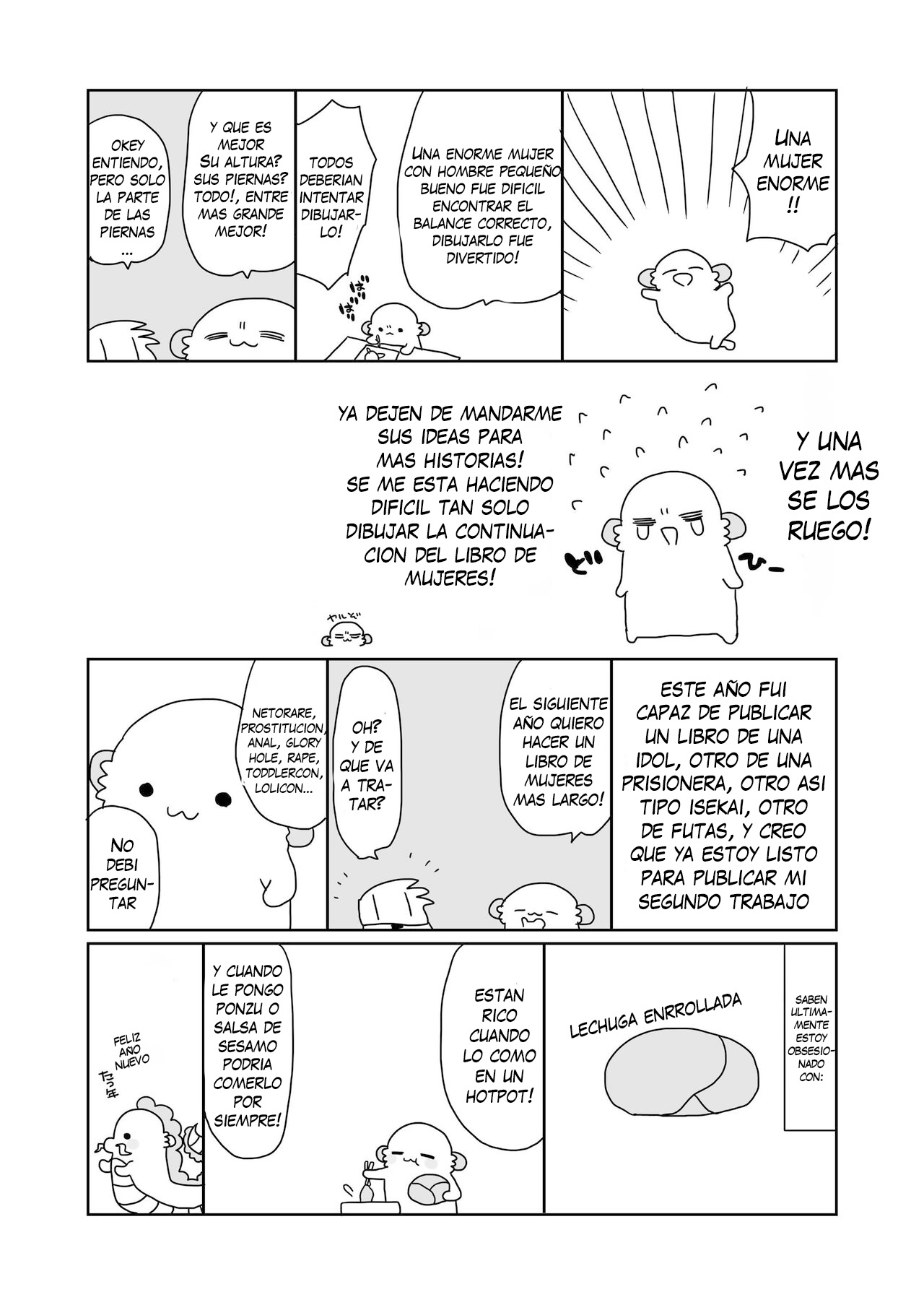 [ciaociao (Araki Kanao)] Kogara na Otokonoko ga Dekai Onnanoko to H | Tipo Pequeno Tiene Sexo con Enorme Mujer [Spanish] [Me Banearon x P3NDEJ0] [Digital] 3eme image