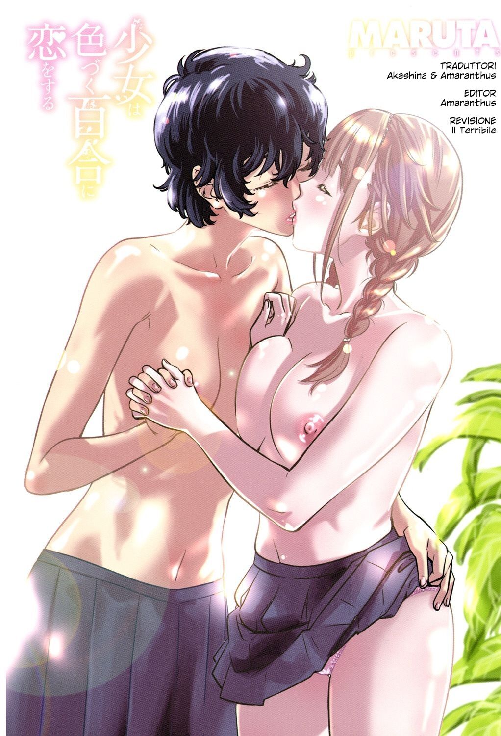 [MARUTA] Nadeshiko Hiyori #1 | Una Ragazza Follemente Innamorata di un Bocciolo di Rosa ch.1 (Shoujo wa Irozuku Yuri ni Koi o Suru) [Italian] [Hentai Fantasy] [Digital] imagen número 2