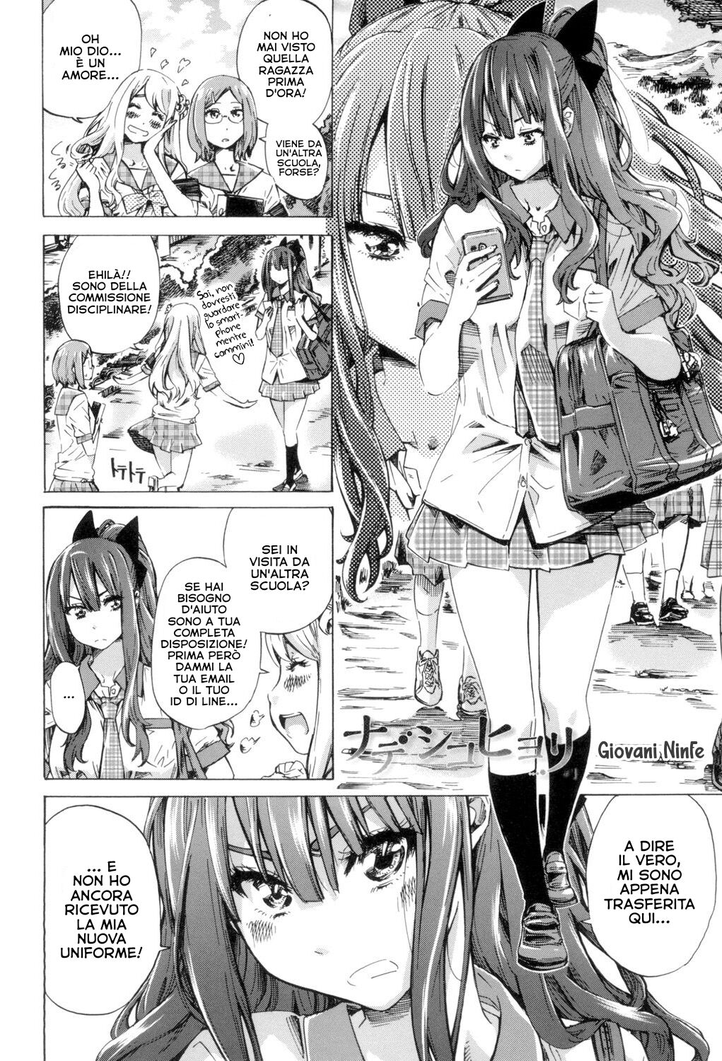 [MARUTA] Nadeshiko Hiyori #1 | Una Ragazza Follemente Innamorata di un Bocciolo di Rosa ch.1 (Shoujo wa Irozuku Yuri ni Koi o Suru) [Italian] [Hentai Fantasy] [Digital] imagen número 5