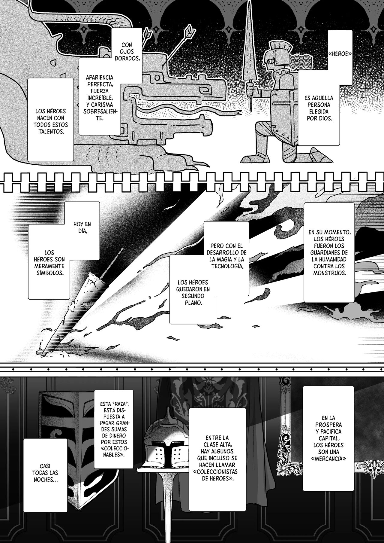 Subasta de Héroes [Español] [ReisZzz] [Decensored] [Digital] image number 6