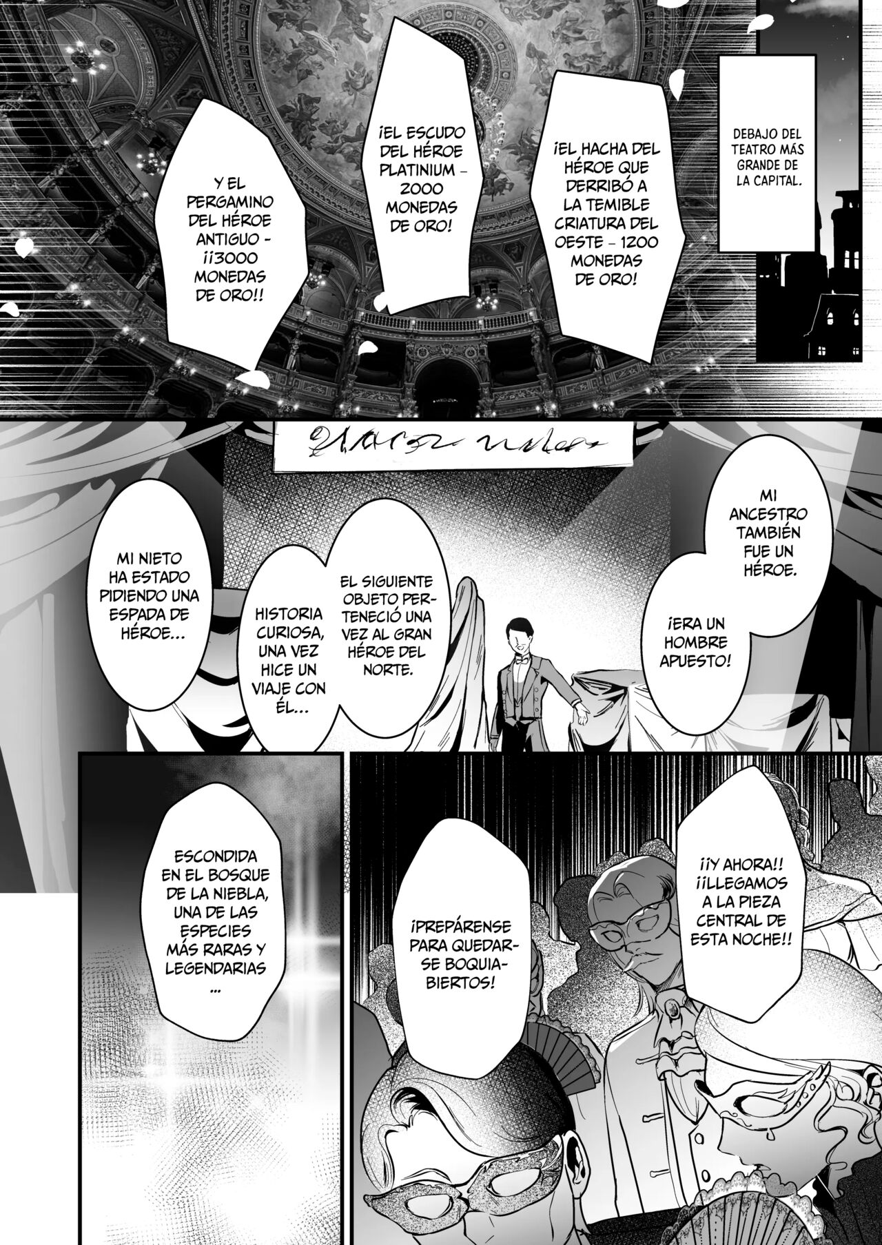 Subasta de Héroes [Español] [ReisZzz] [Decensored] [Digital] image number 7