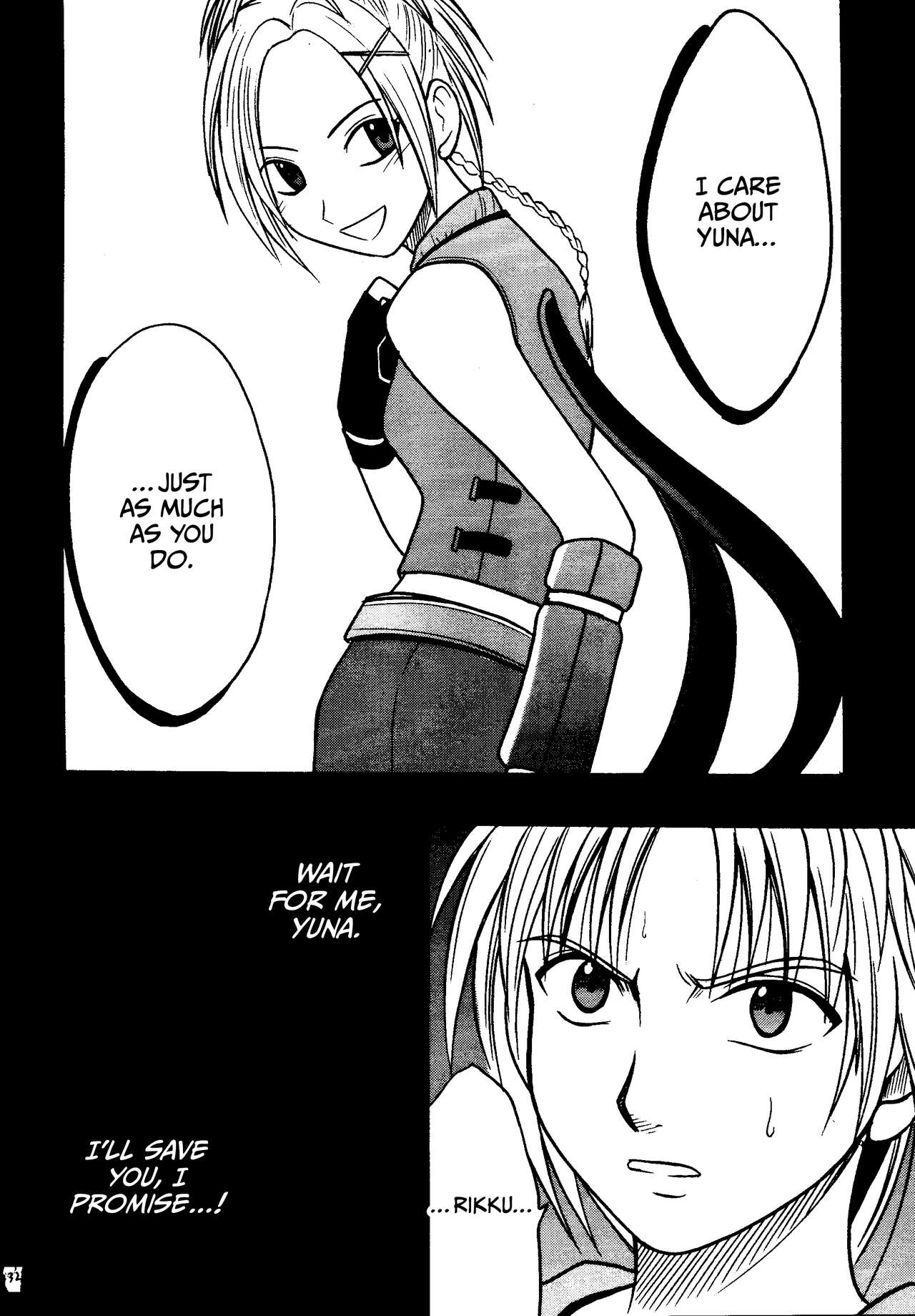 [Crimson Comics (Carmine)] Hana no Kabe  Wall of Blossoms (Final Fantasy X) [English] [CulturedCommissions] image number 32