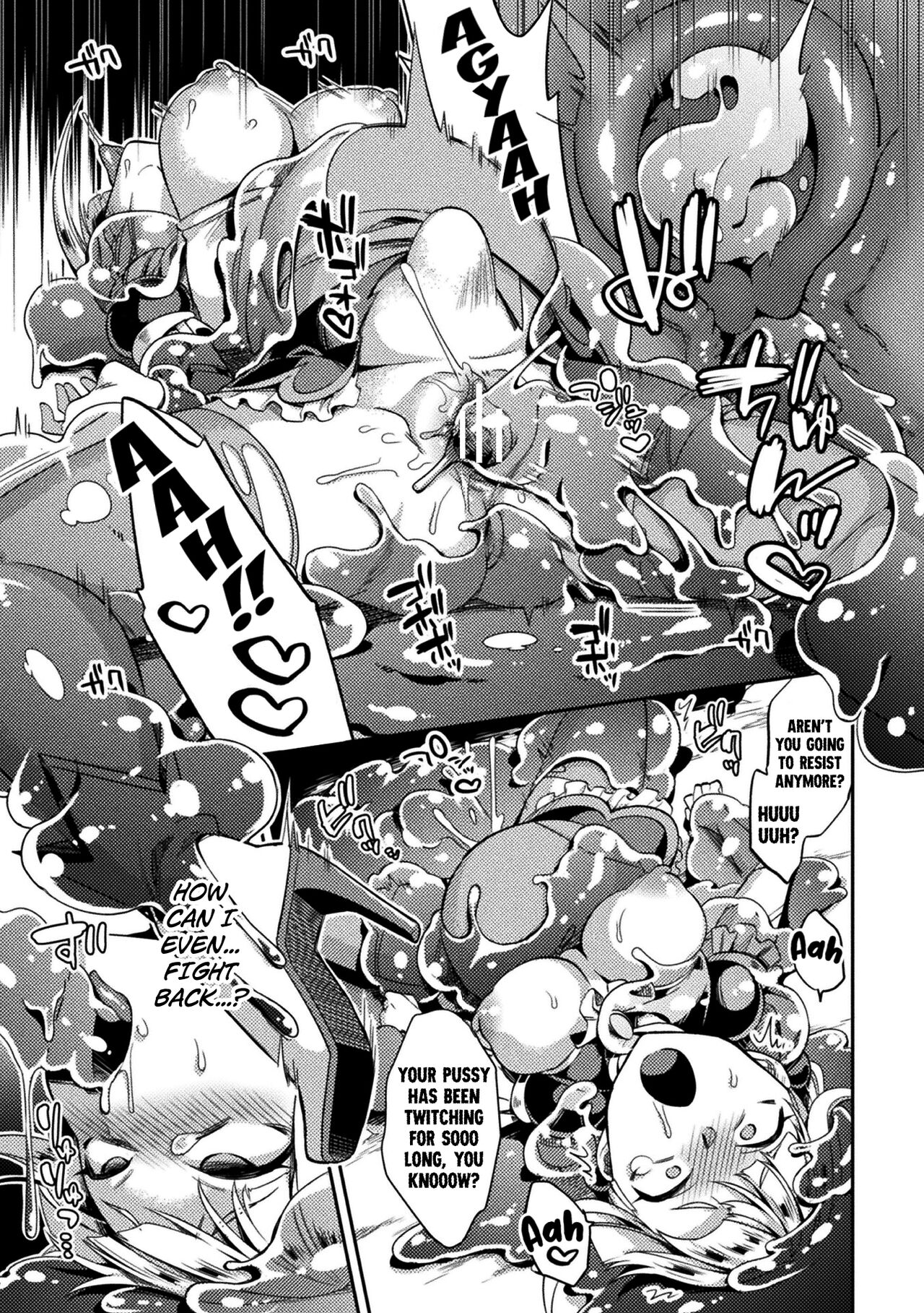 [Yamanashi Yuuya] Seishin Akihime Philia ~Kakushita Slime ni Haiboku Acme~ | The Radiant Princess of the Sacred Heart Filia (2D Comic Magazine Slime Kan Futaana Zeme de Funshutsu Acme! Vol. 1) [English] [Kuraudo] [Digital] numero di immagine  15