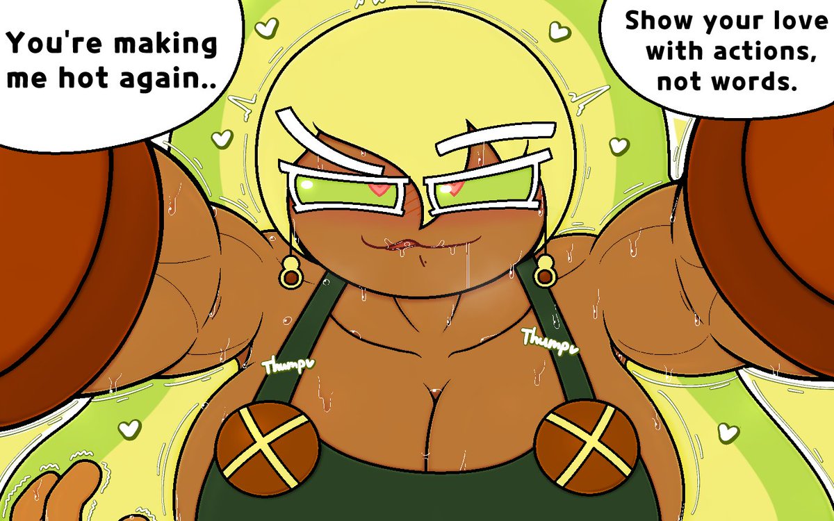 (Bornskull)(Cookie Run Kingdom)Avo x Brave: Joke and Sex 图片编号 15